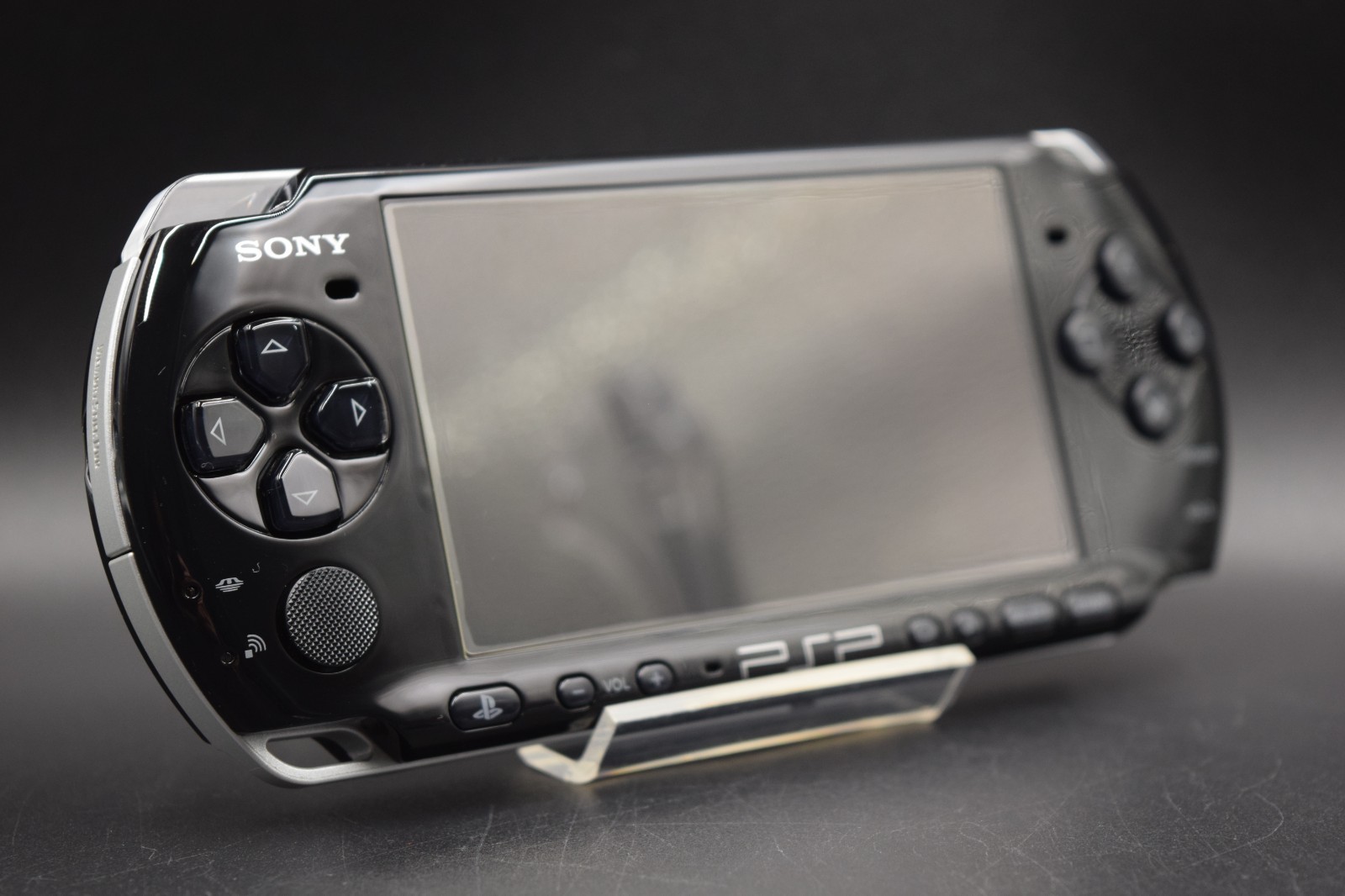 Sony PSP-3000 Piano Black Handheld Console Region Free Tested Good Condition