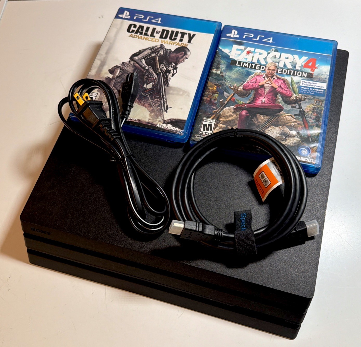 PlayStation 4 Pro 1TB Perfect Condition Bundle With Games