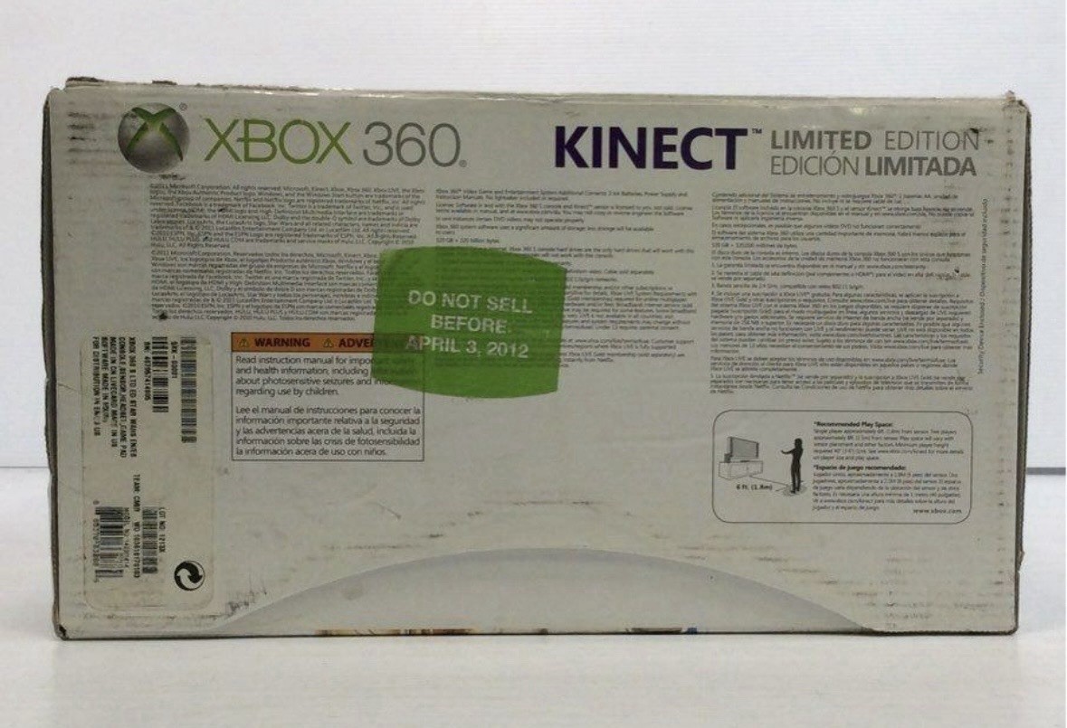 Xbox 360 Star Wars Limited Edition Console 320GB Brand New Open Box