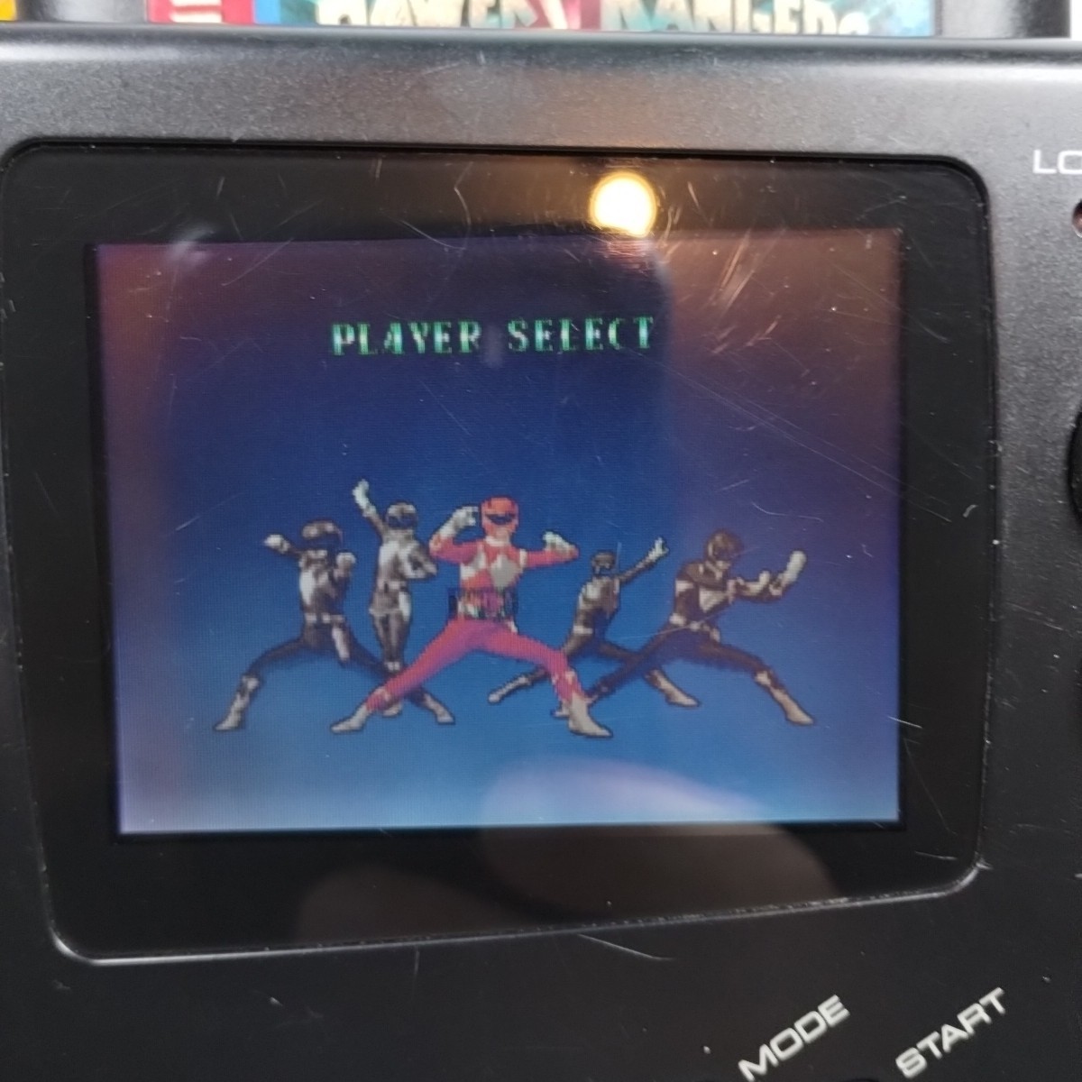 Sega Genesis Nomad Handheld Console Black Model MK-6100 W Cords, Game & Control