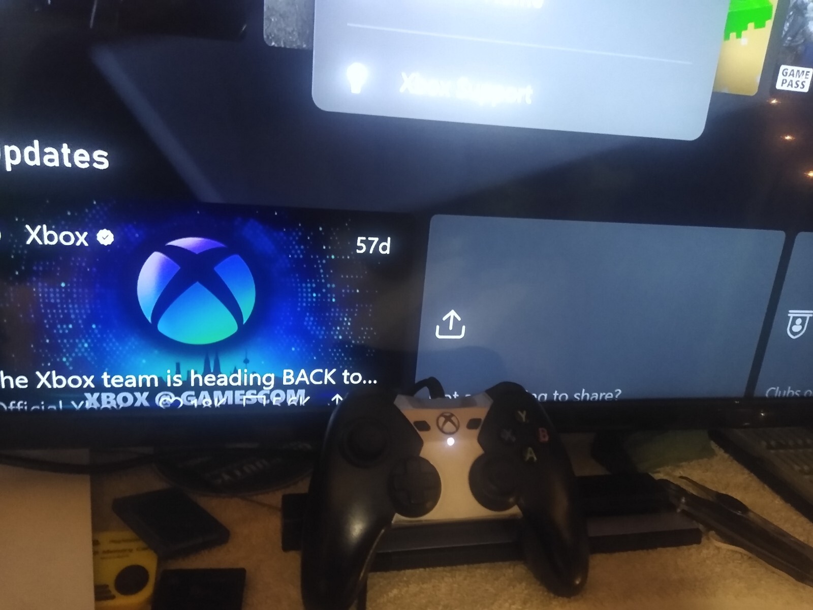Microsoft Xbox One Console W/Powerbrick Power Cord HDMI Cord Clean Tested Works