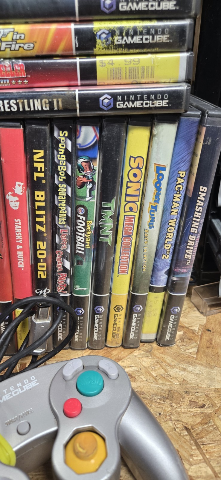 Nintendo GameCube Gaming System Bundle – Indigo 22 Games With Extras