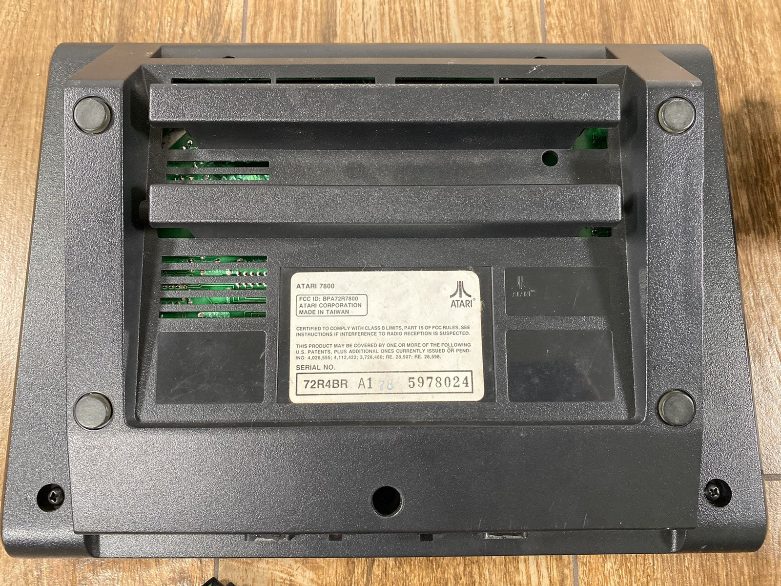 Atari 7800 Pro System Game Console w/ Asteroids (new caps, volt. reg, buttons..)