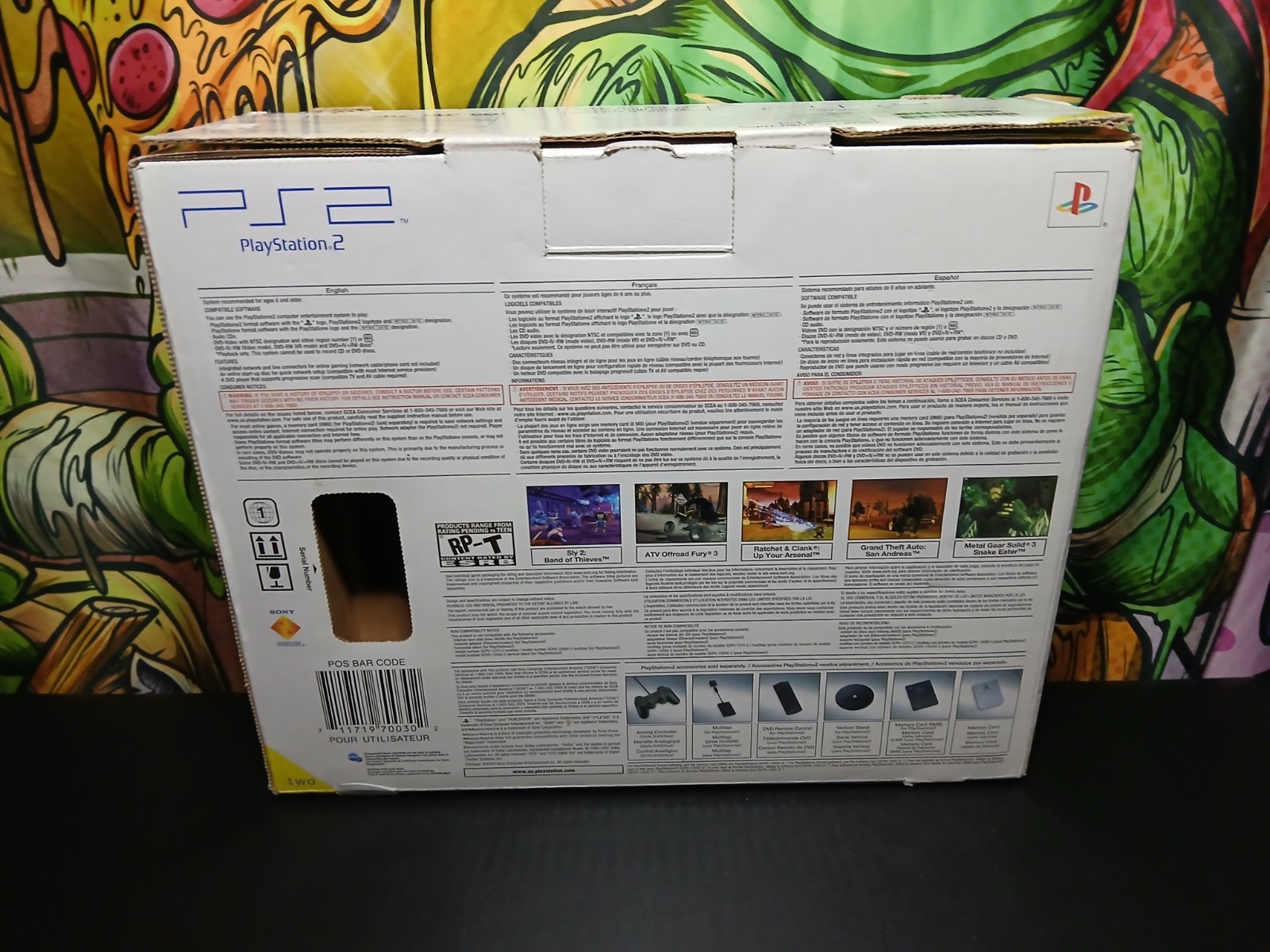 ✅ SONY PLAYSTATION 2 PS2 SLIM CONSOLE COMPLETE IN BOX CIB TESTED WORKING ✅