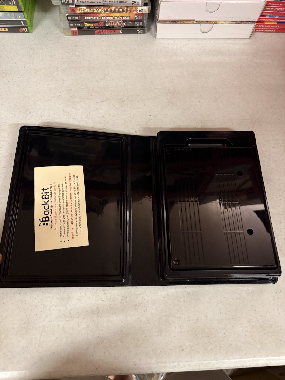 BackBit Platinum Cartridge Neo Geo MVS Flash Cart Everdrive like NeoSD Pro MINT+