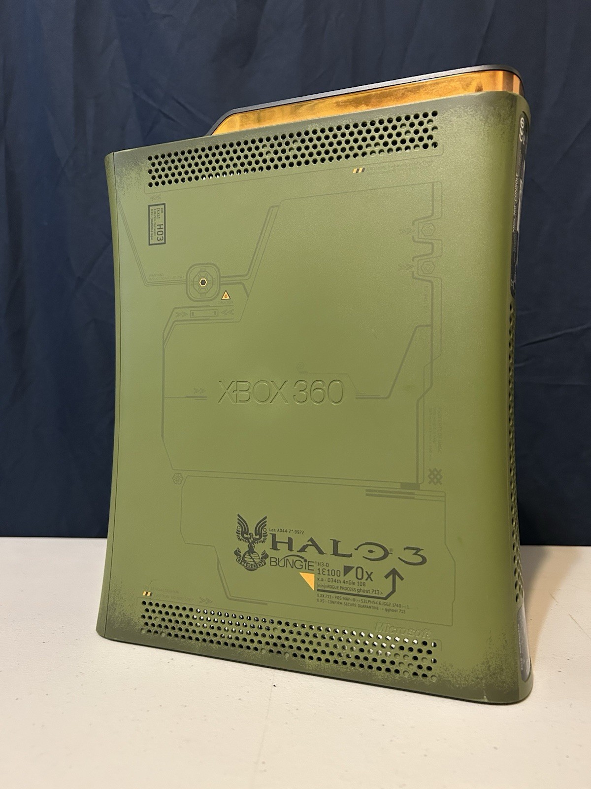 XBox 360 Halo 3 Erudition Olive Green With 2 Limited Edition Controllers