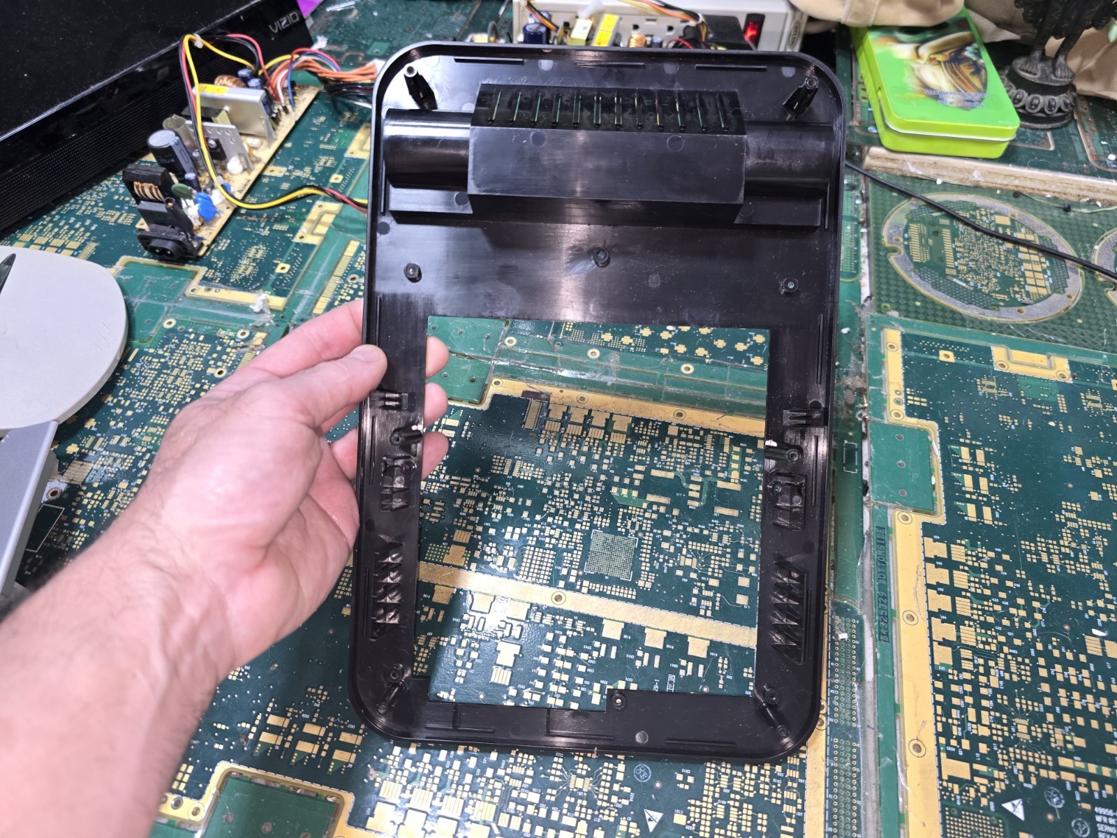 Hyperkin Retron 5 Top Cover Inner Cartridge Slot Frame #2 ONLY-Good-READ ALL