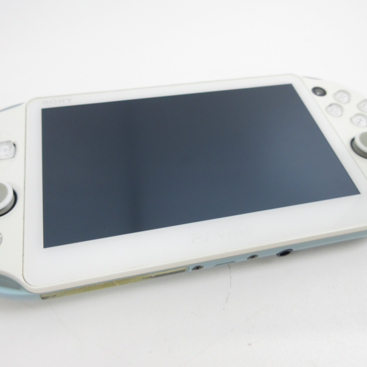 【Excellent】Sony PS Vita PCH-2000 Light Blue / White Wi-Fi Model Console #DEN08/0