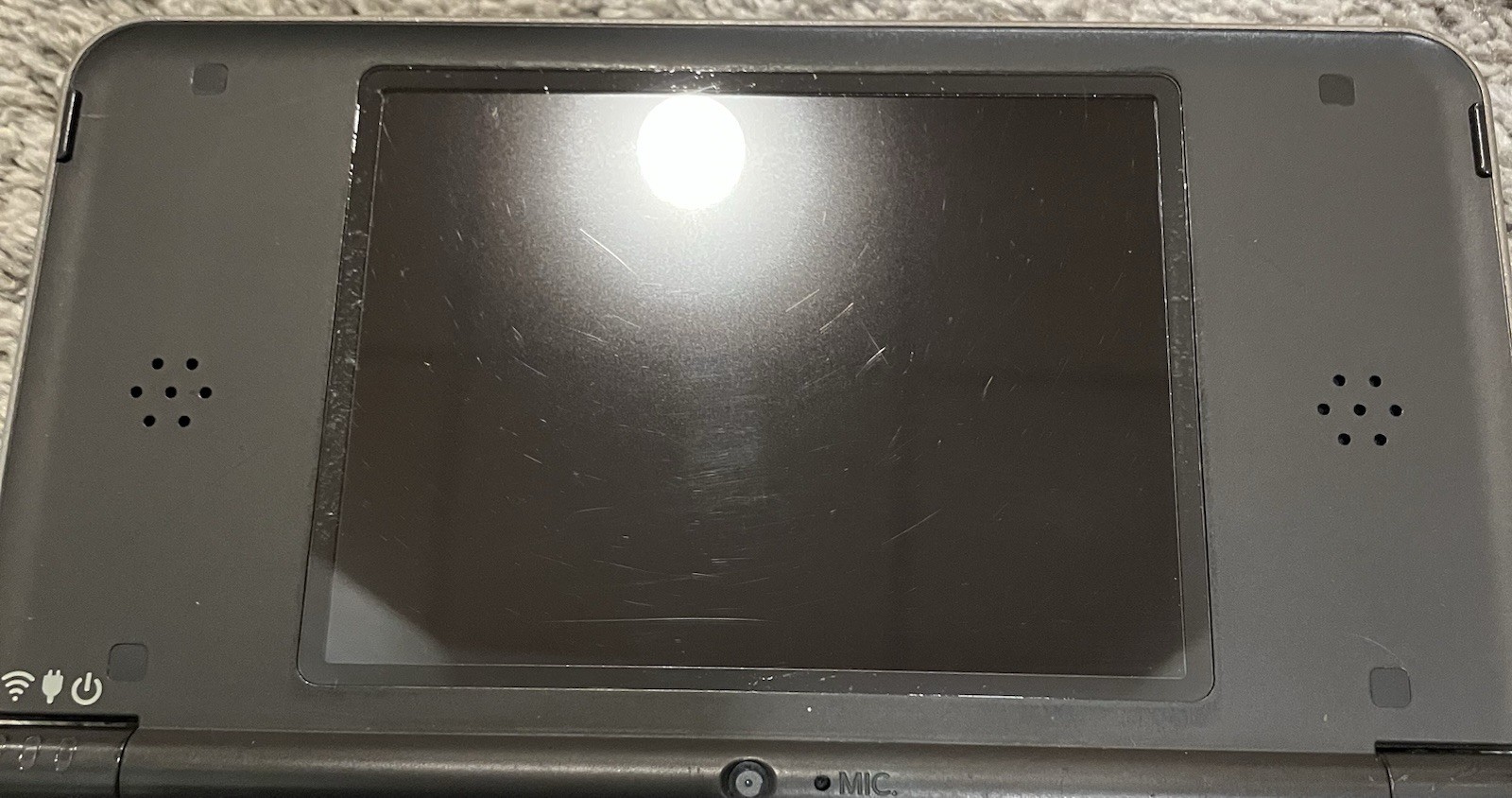 Nintendo DSi XL Gray / Dark Silver Handheld System – Model UTL-001 Next Day Ship