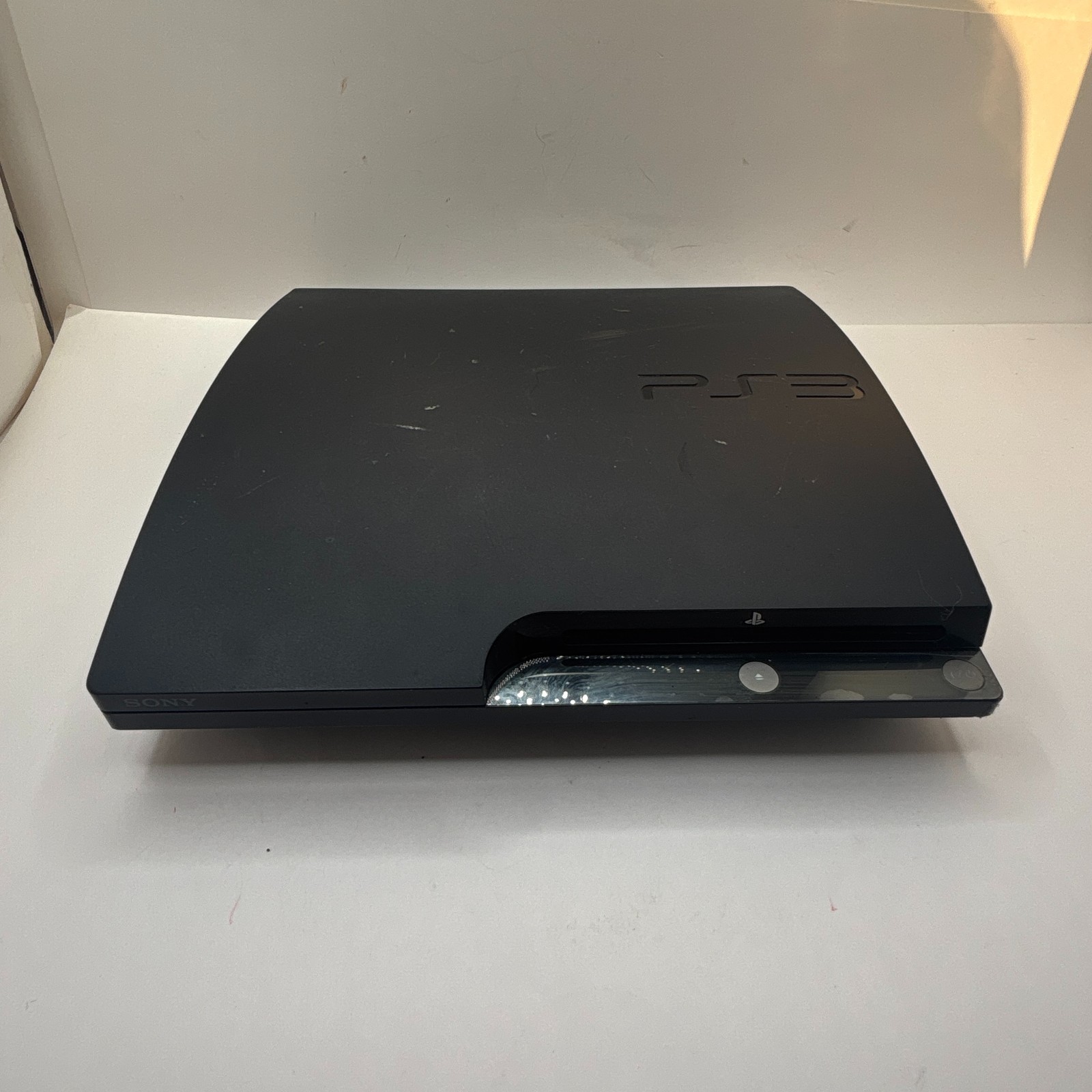 Charcoal Black Sony PlayStation 3 Slim CECH-2001A 120GB HDD Console Only