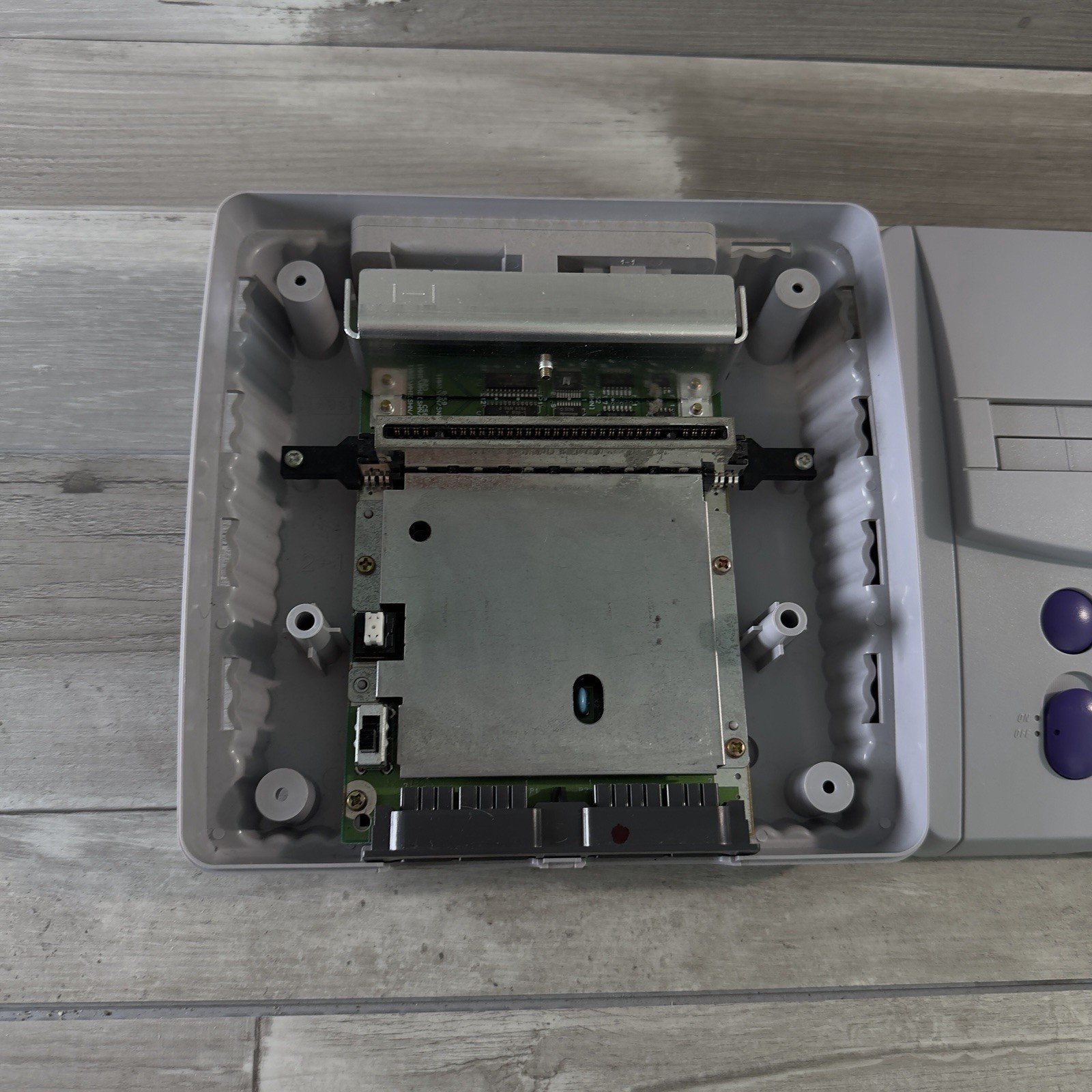 Super Nintendo SNES Mini JR Console System SNS-101-Bundle Lot- Cleaned & Tested