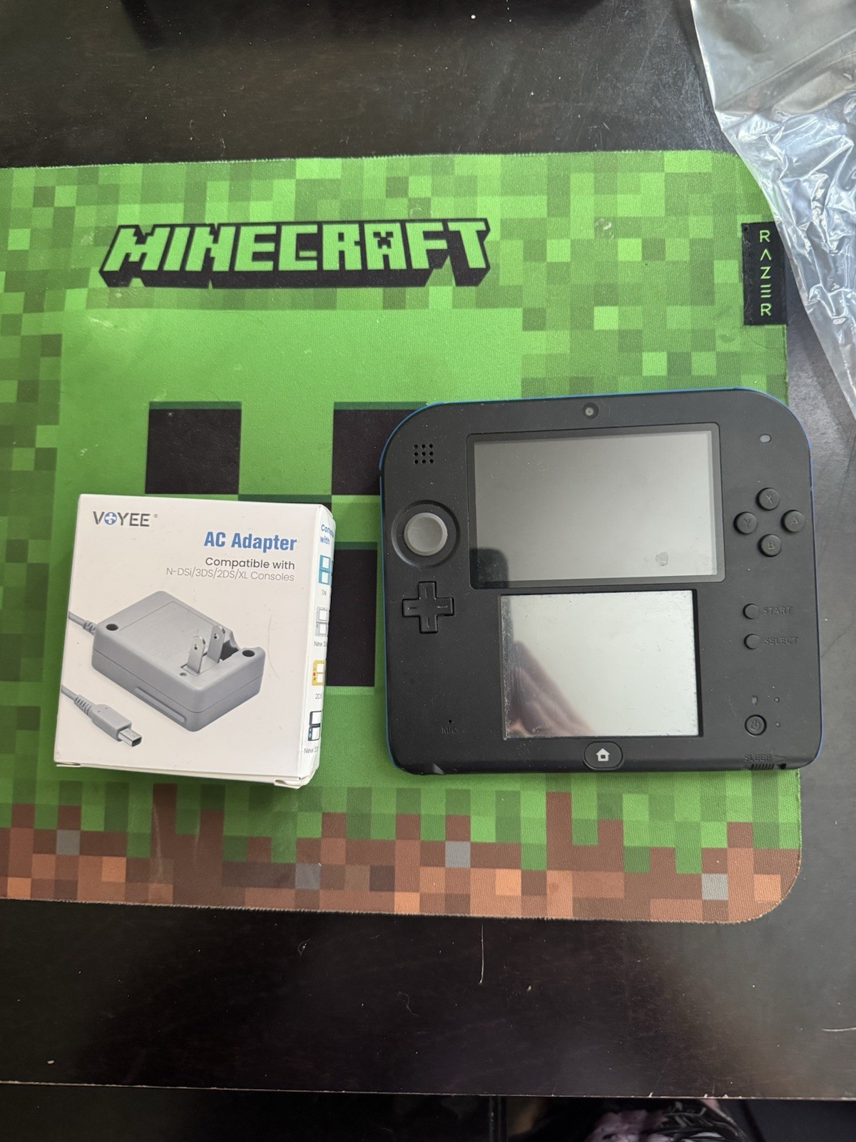 Nintendo 2DS Launch Edition Blue and Black Handheld System – Black/Blue