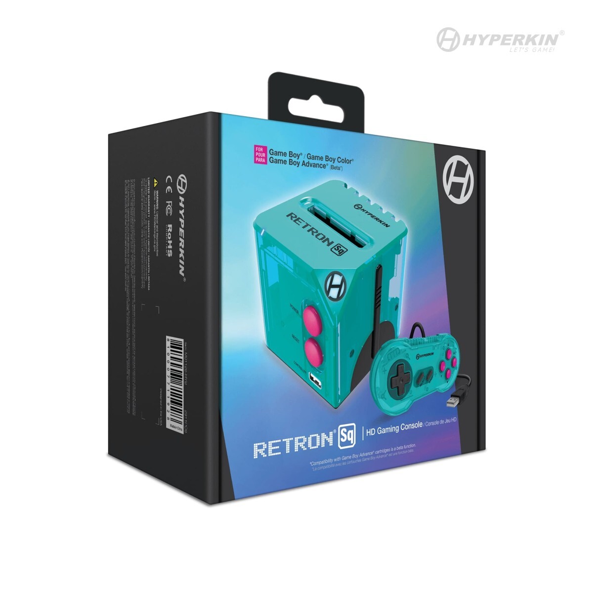 Hyperkin Retron Sq HD Gaming Console Game Boy, Game Boy Color and Advance Games