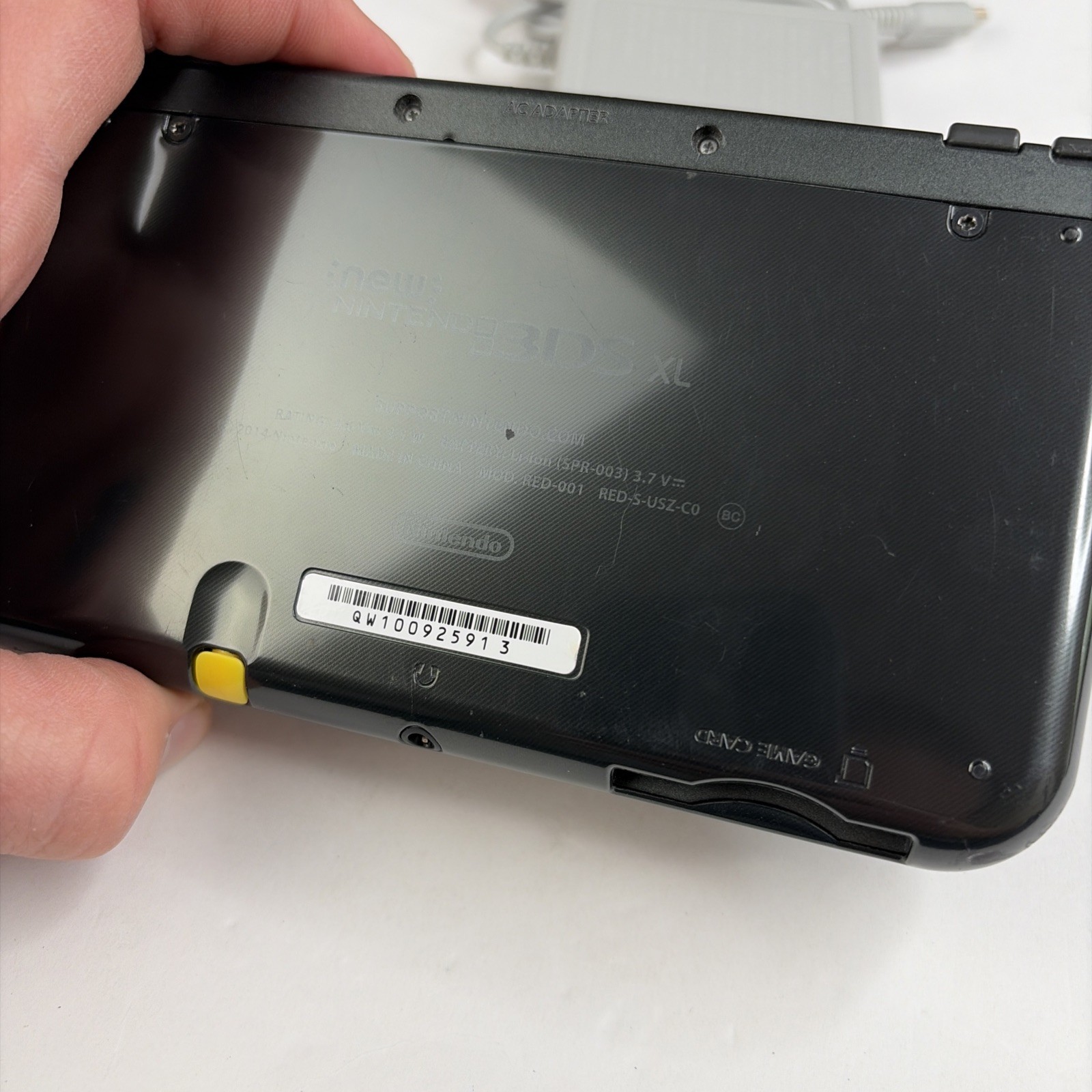New Nintendo 3DS XL Gray Black Console Repair! READ W Charger Stylus US Version