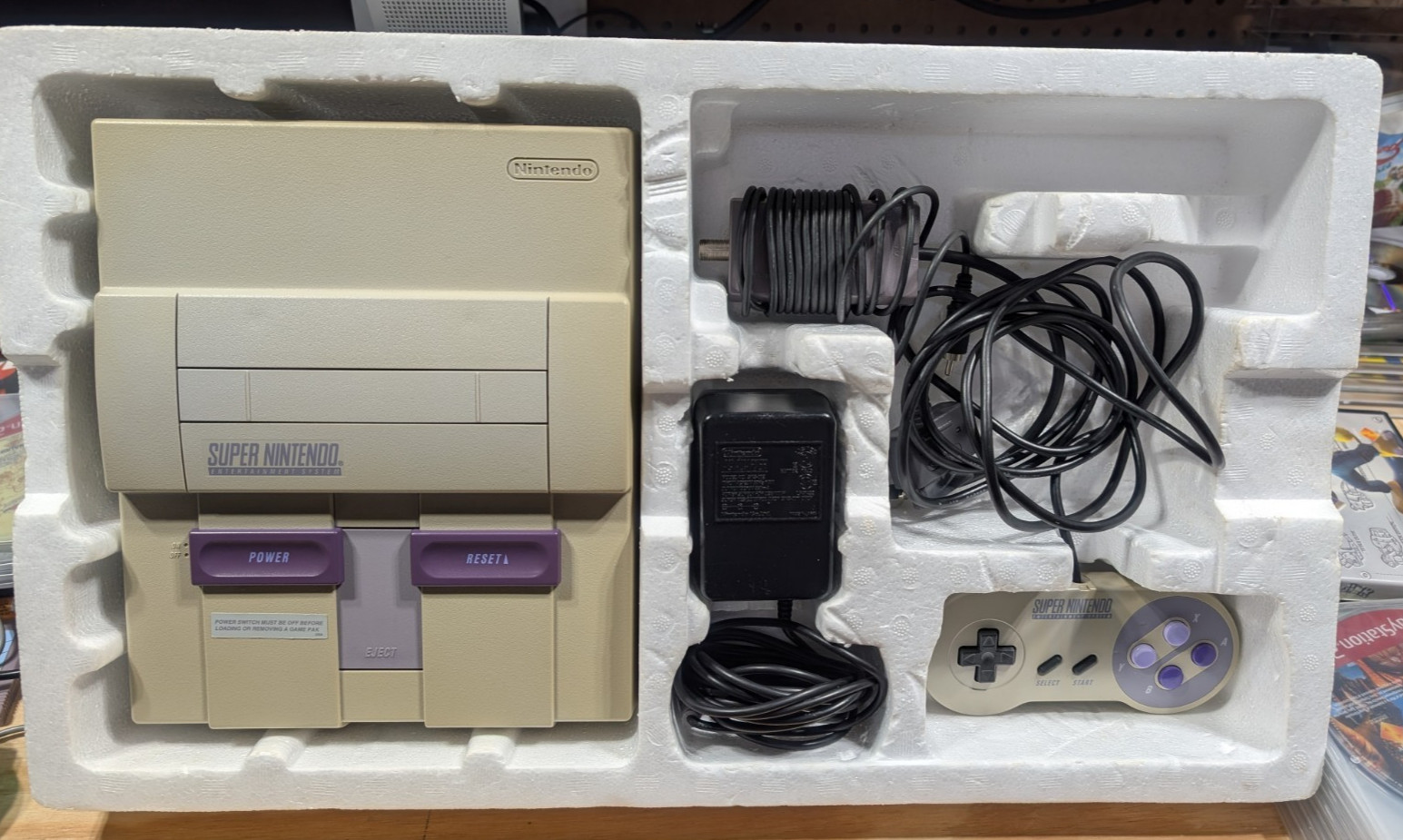 Super Nintendo (SNES) Killer Instinct Console Set – CIB IN BOX Matching Serial