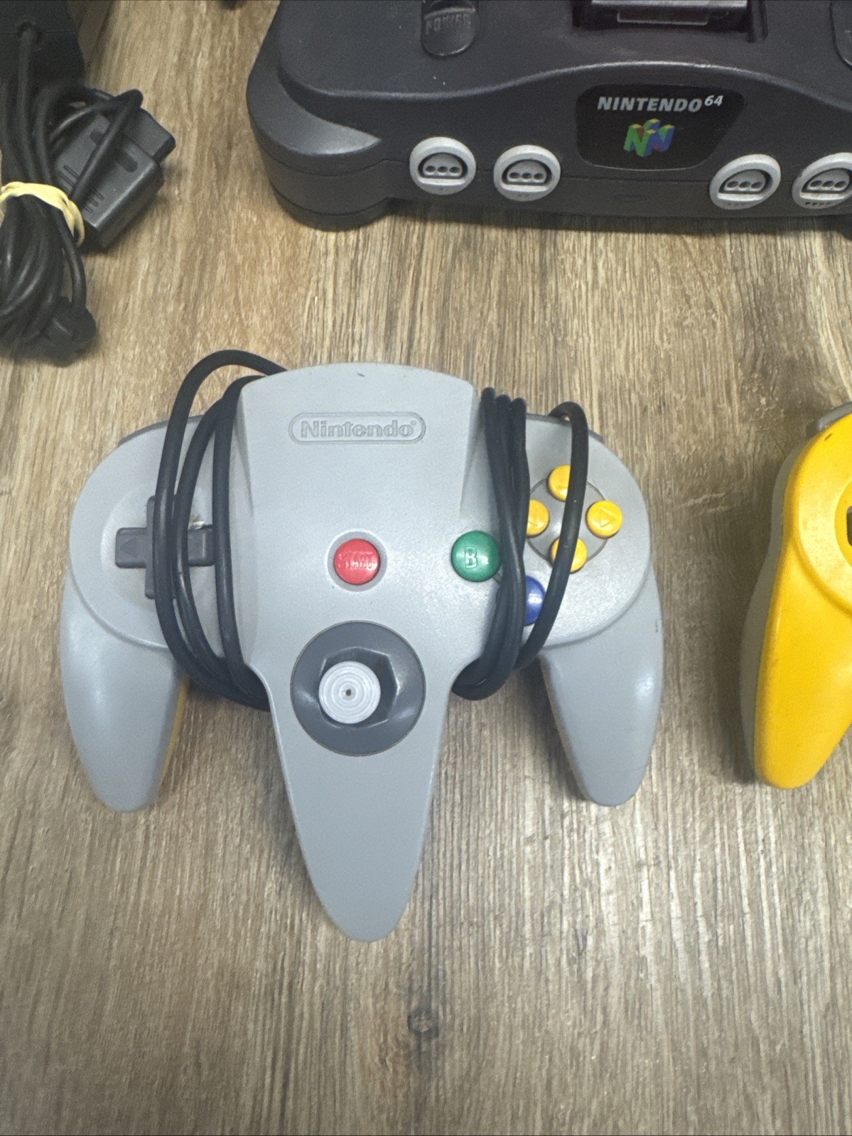 Nintendo 64 N64 Console Bundle Black/Gray 2 Controller W/ RAM EXPANDER NUS-001