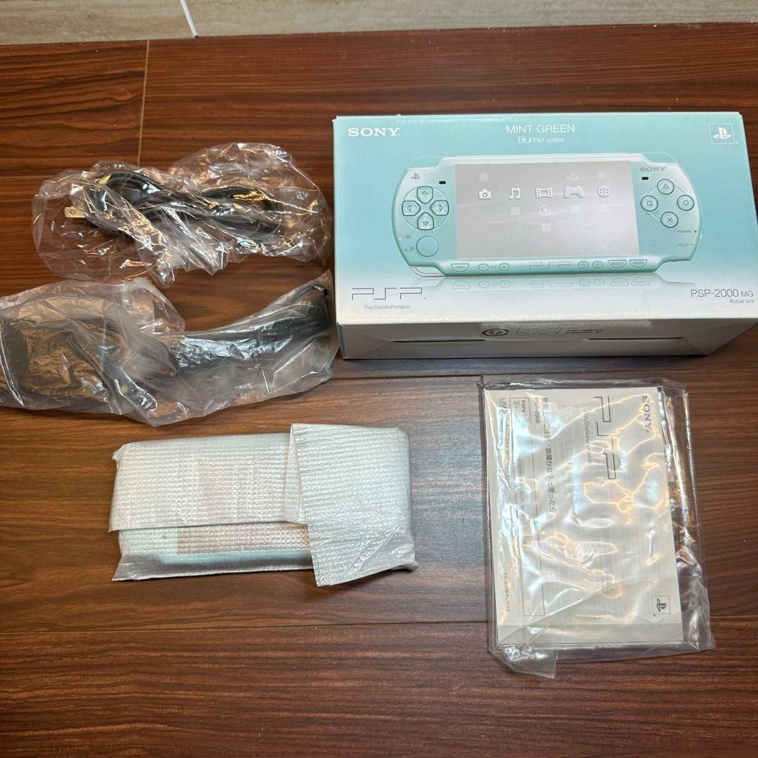 SONY PlayStation Portable PSP 2000 Rose Pink Mint Green Felicia Blue JAPAN USED