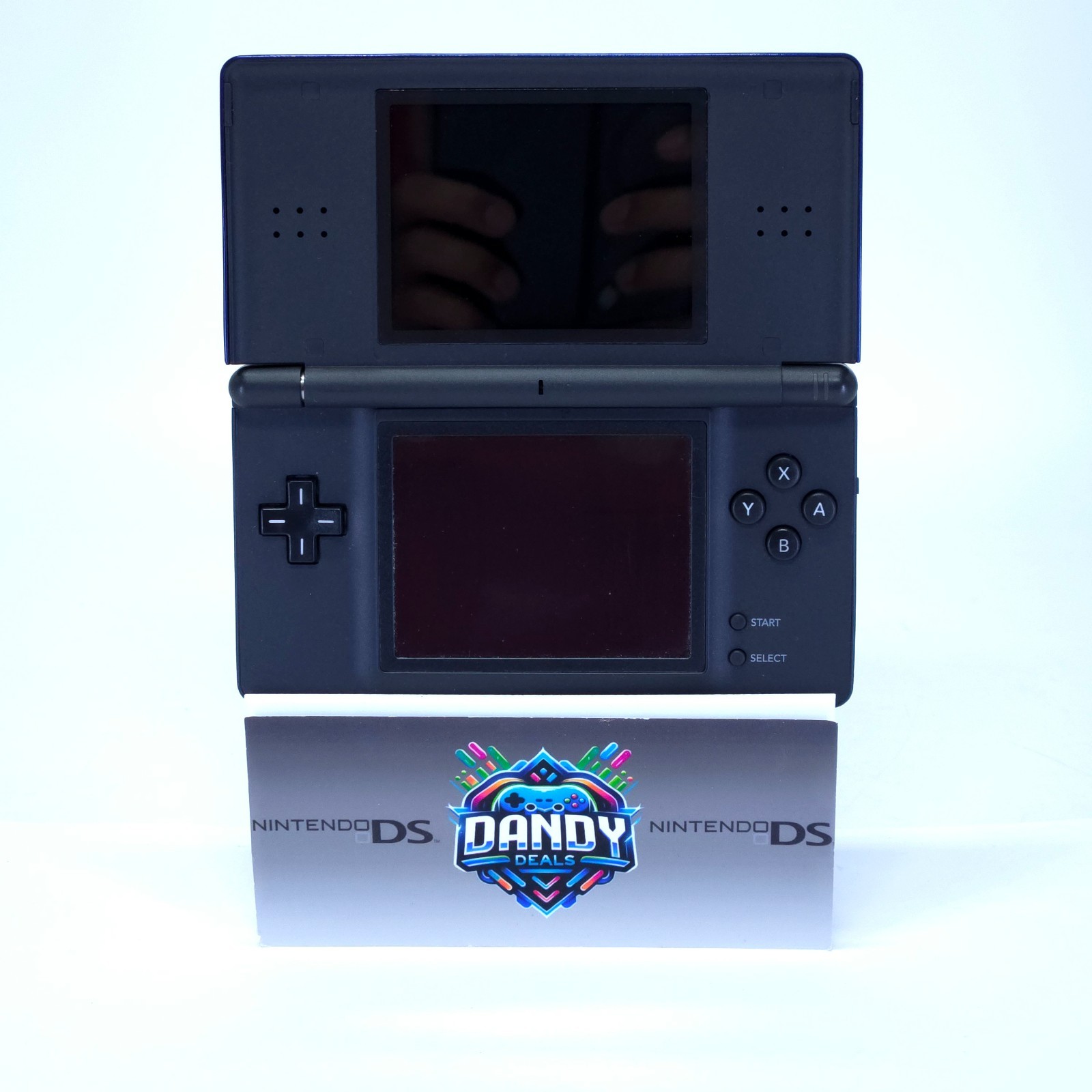 DS Lite Console Nintendo Blue W/ Charger + Usg-001 – Bottom Display Imperfection