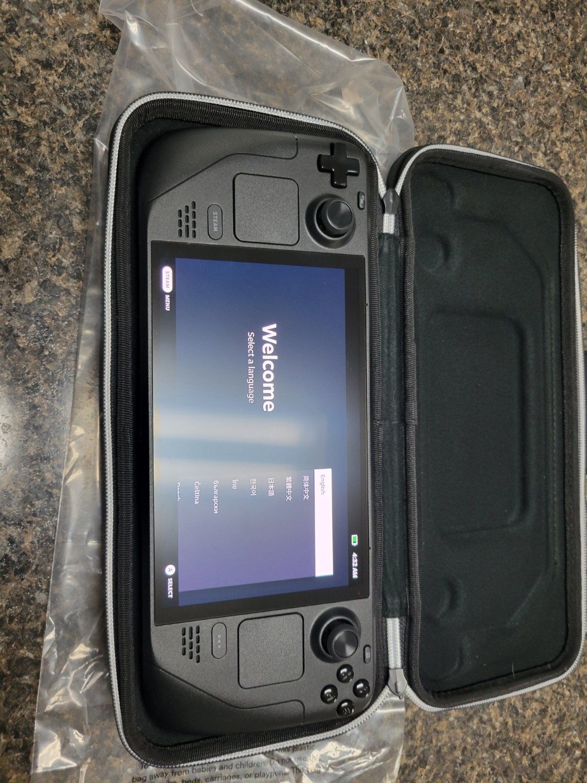 Valve Steam Deck OLED 1TB with Clicky Kit