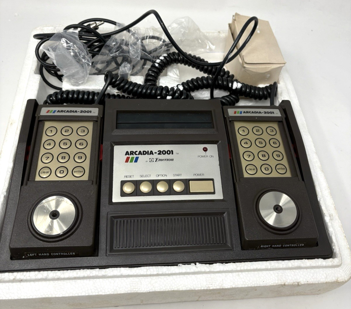 Emerson ARCADIA 2001 Video Game Console UNTESTED AS FOUND FOR PARTS ONLY