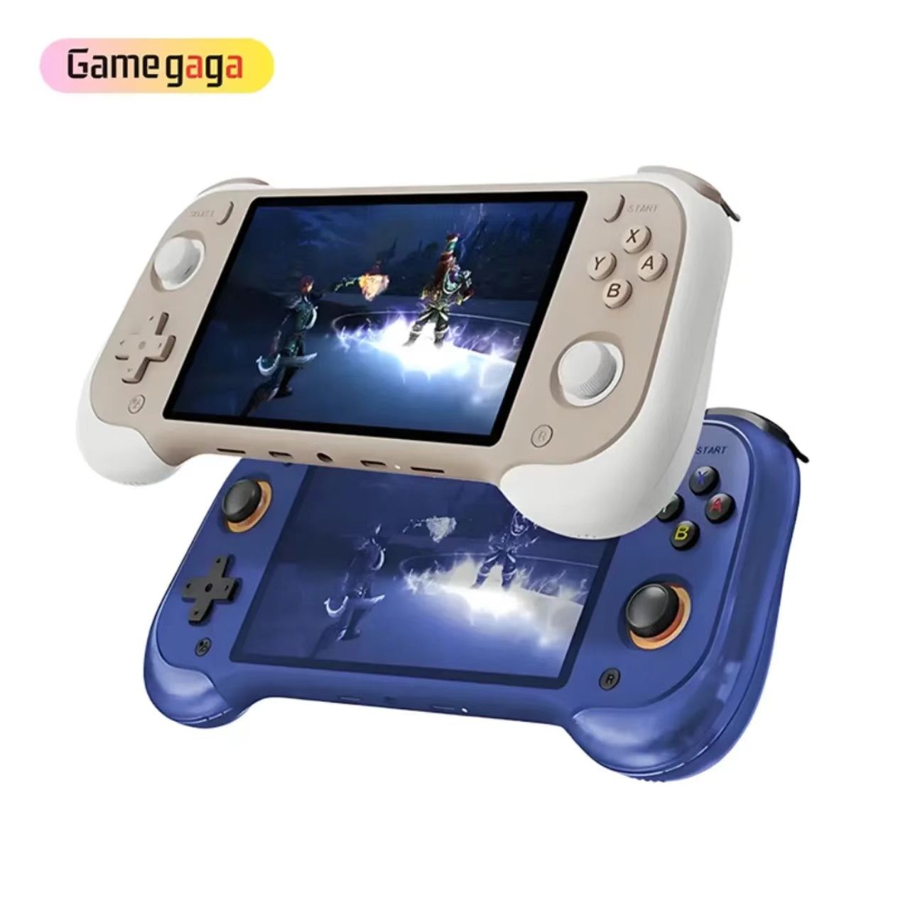 Linux 5.5»IPS Screen 64 Bit H55 Portable Classic Handheld Game Console for Psp