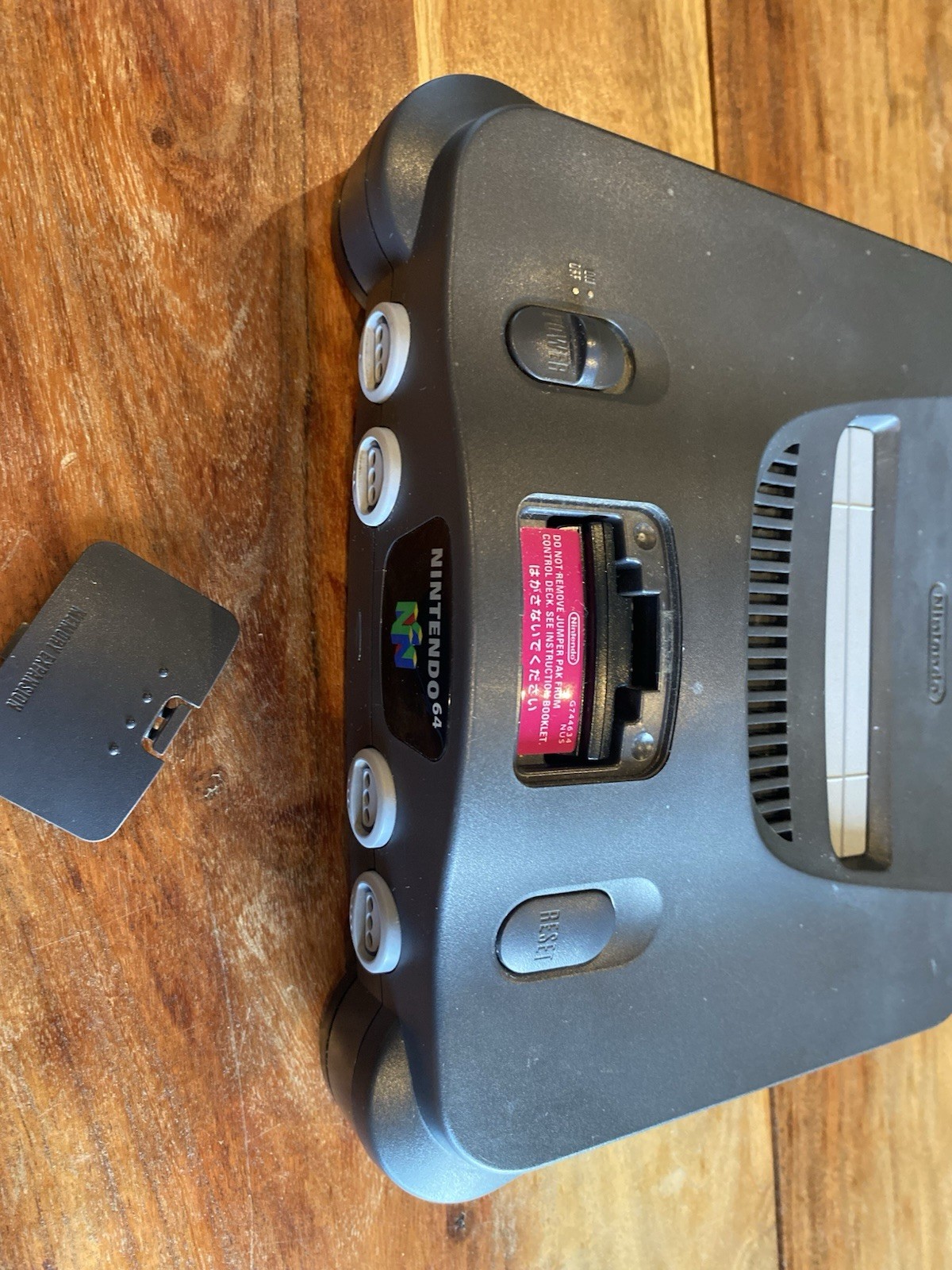 Nintendo 64 Console Only OEM N64 System w/ OEM Jumper Pak – TESTED!