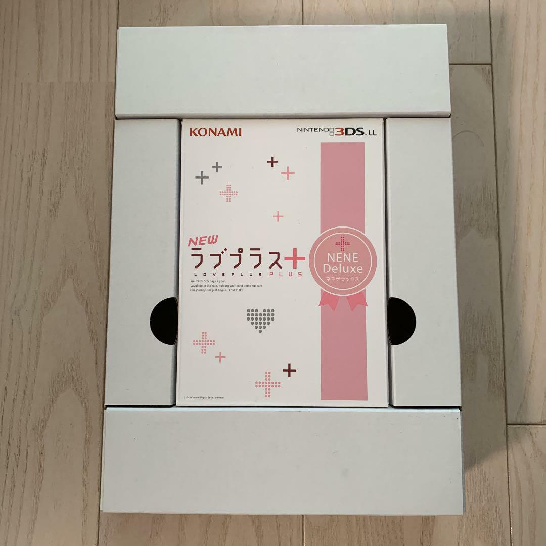 Nintendo 3DS LL NEW Love Plus + Nene Deluxe Complete Set KONAMI Japan