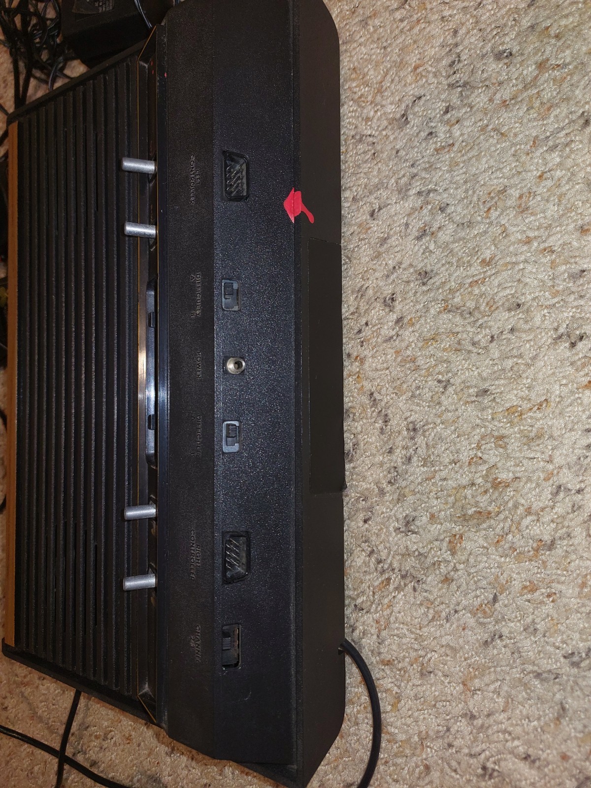 ATARI 2600 CX-2600A CONSOLE/2 JOYSTICKS + SET OF PADDLES TESTED & COMBAT 6/5 EXC