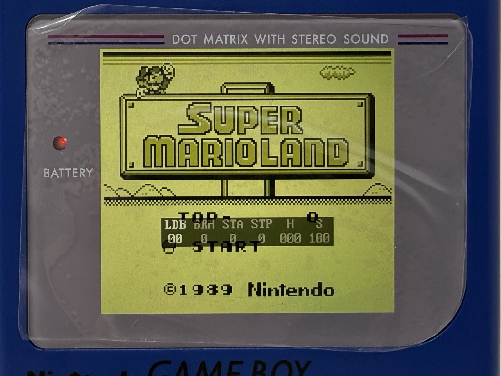 Nintendo Game Boy DMG-01 (Blue) *FunnyPlaying RetroPixel IPS LCD + USB-C Batt.*