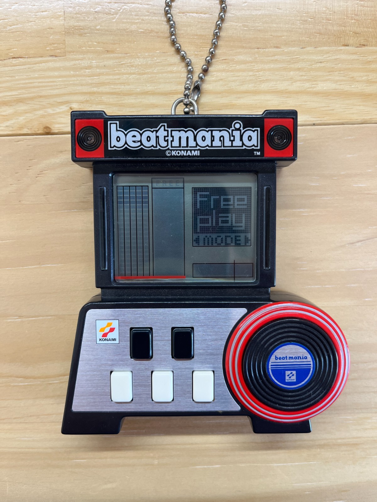 KONAMI Beatmania Pocket Black Tested Working Rare Handheld Rhythm Game Japan