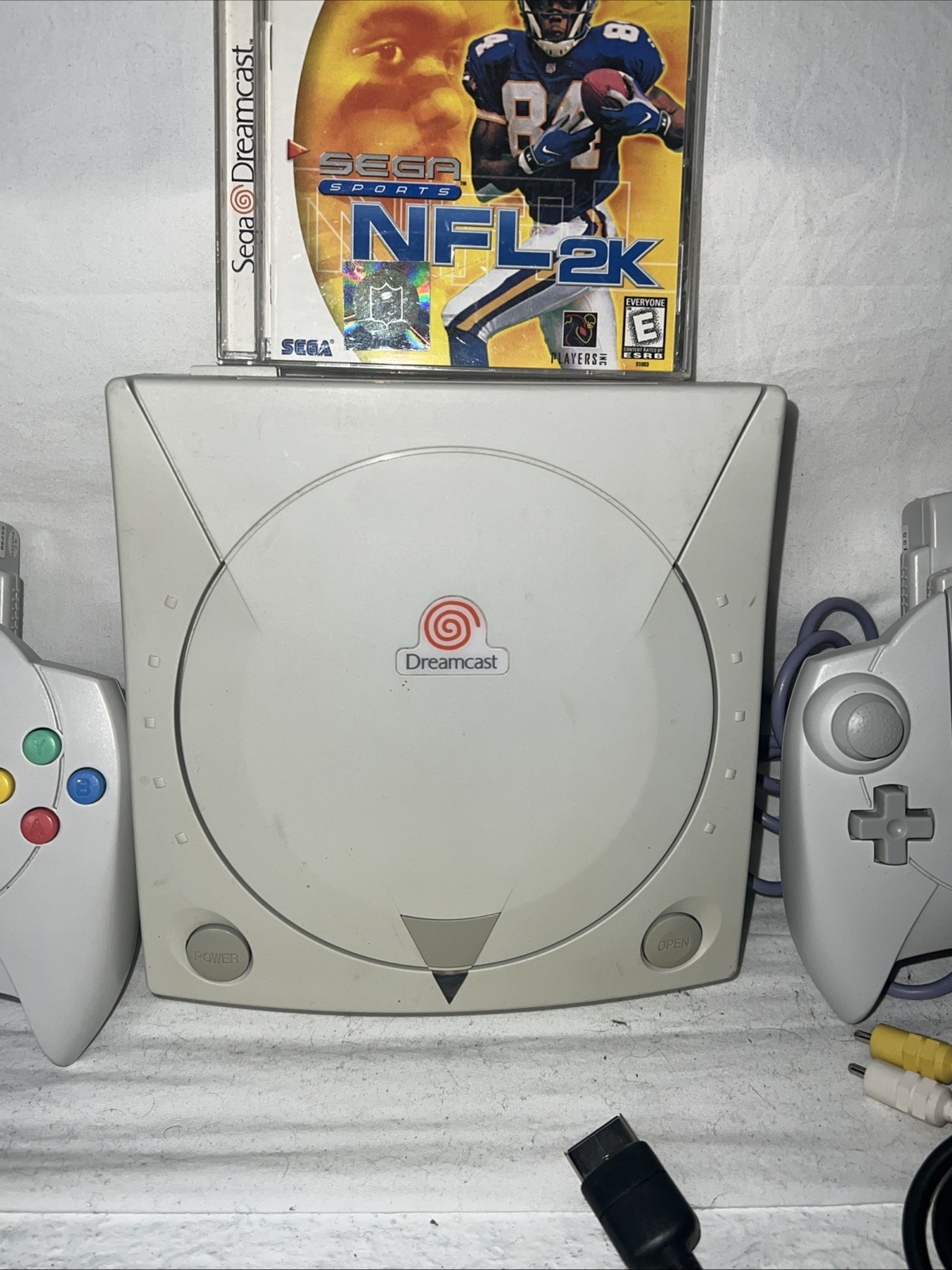 SEGA Dreamcast Console + 2 Controllers & Game! HKT-3020 VGC Tested & Working
