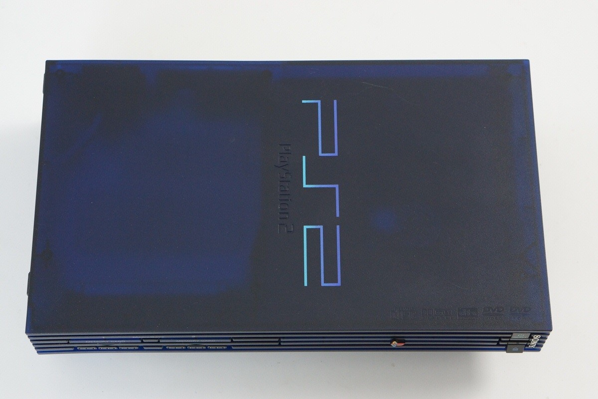PS2 BB Console Midnight Blue SCPH-50000 MB/NH Tested System Playstation NTSCJ 32