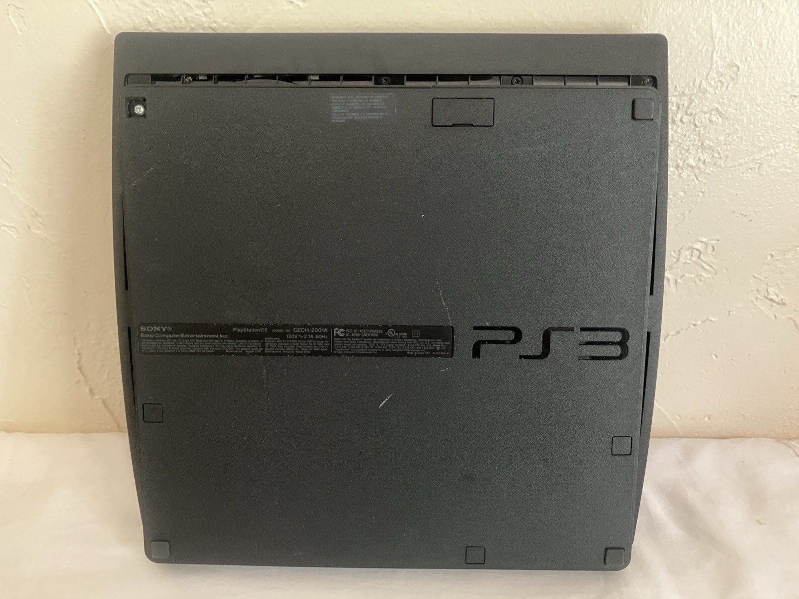Sony PS3 Slim CECH-2001A 120GB Bundle 9 Games, Controller, Cables, Midnight Club