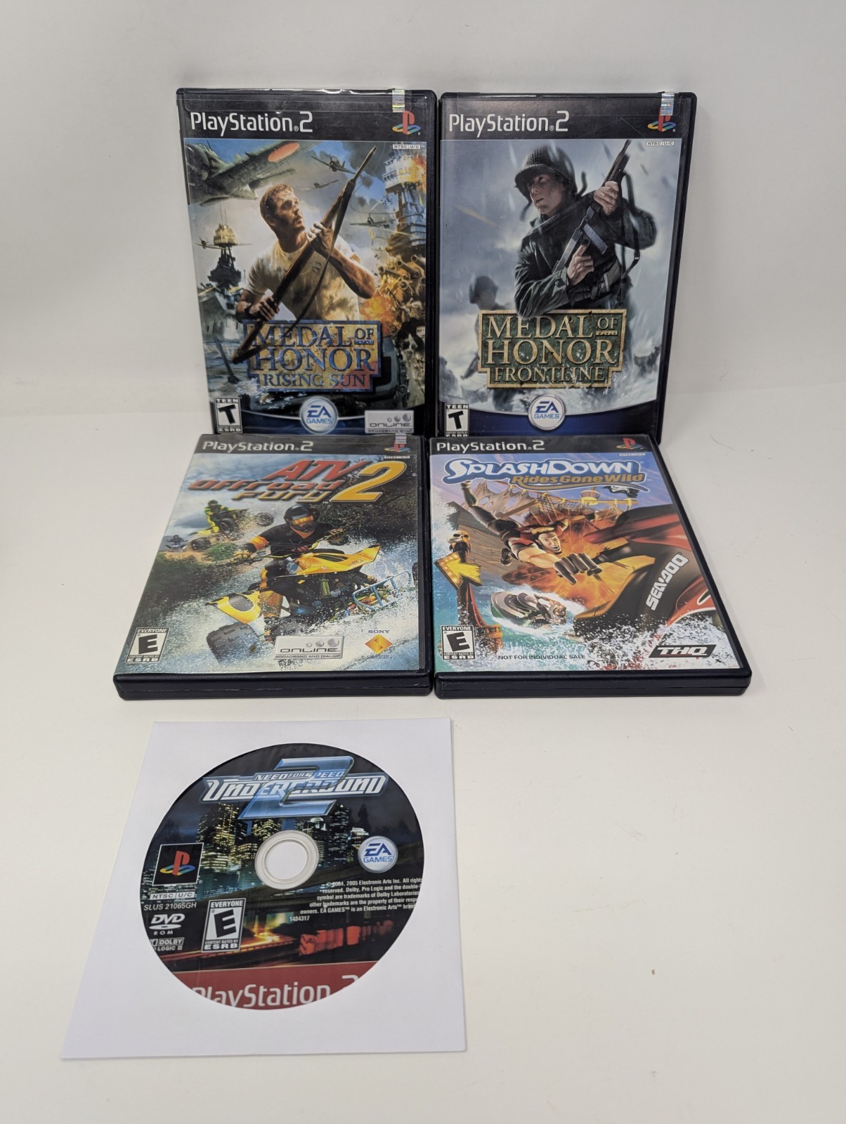 Sony PlayStation 2, PS2 Slim Console SCPH-70001 Bundle
