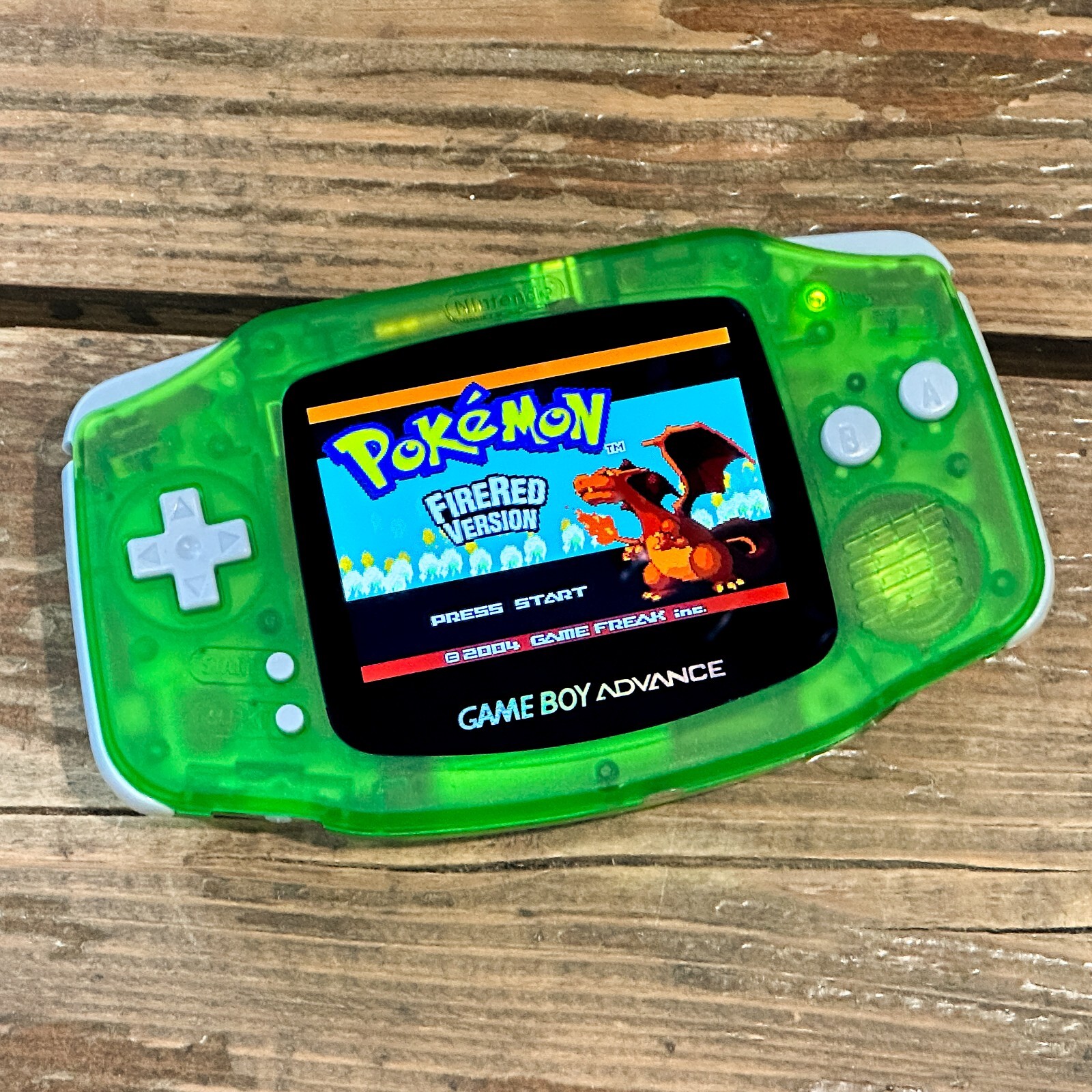 Nintendo Game Boy Advance GBA Backlight IPS LCD System Rechargeable USBC Battery
