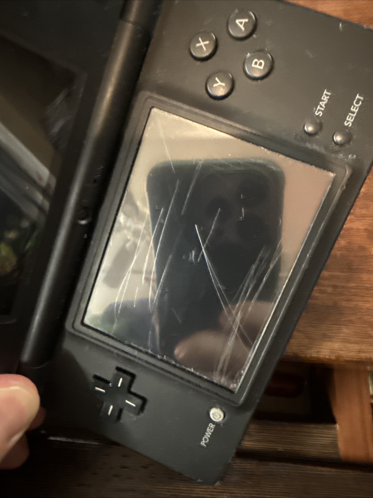 Matte Black Nintendo DSi Handheld Console – tested W/ Stylus No Charger