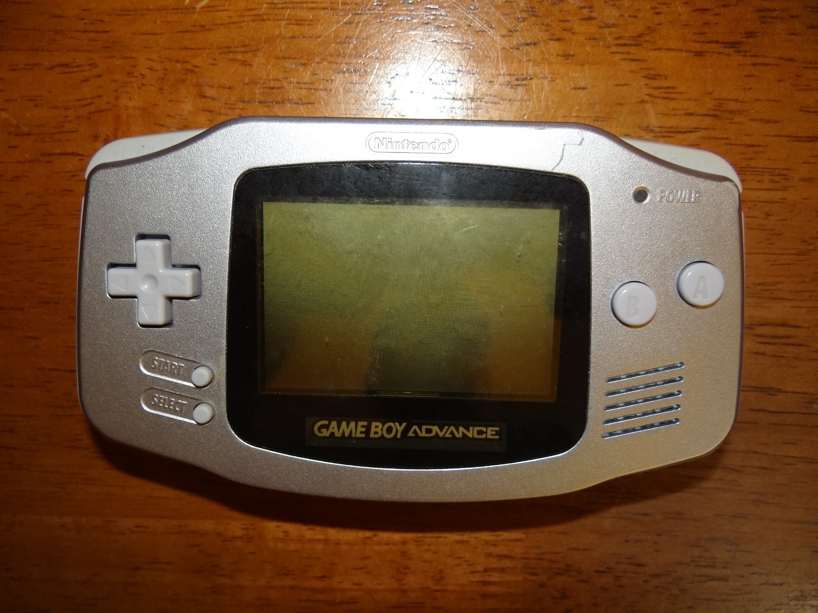 Nintendo Game Boy Advance AGB-001 Silver Handheld Console OEM – Tested Working