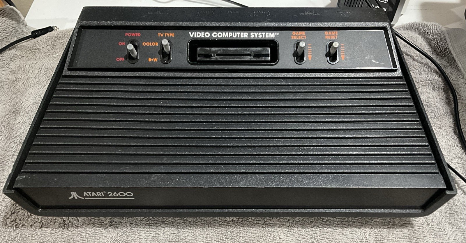 Atari 2600 VCS “Vader” Black Console Only Restored, Working & Cleaned