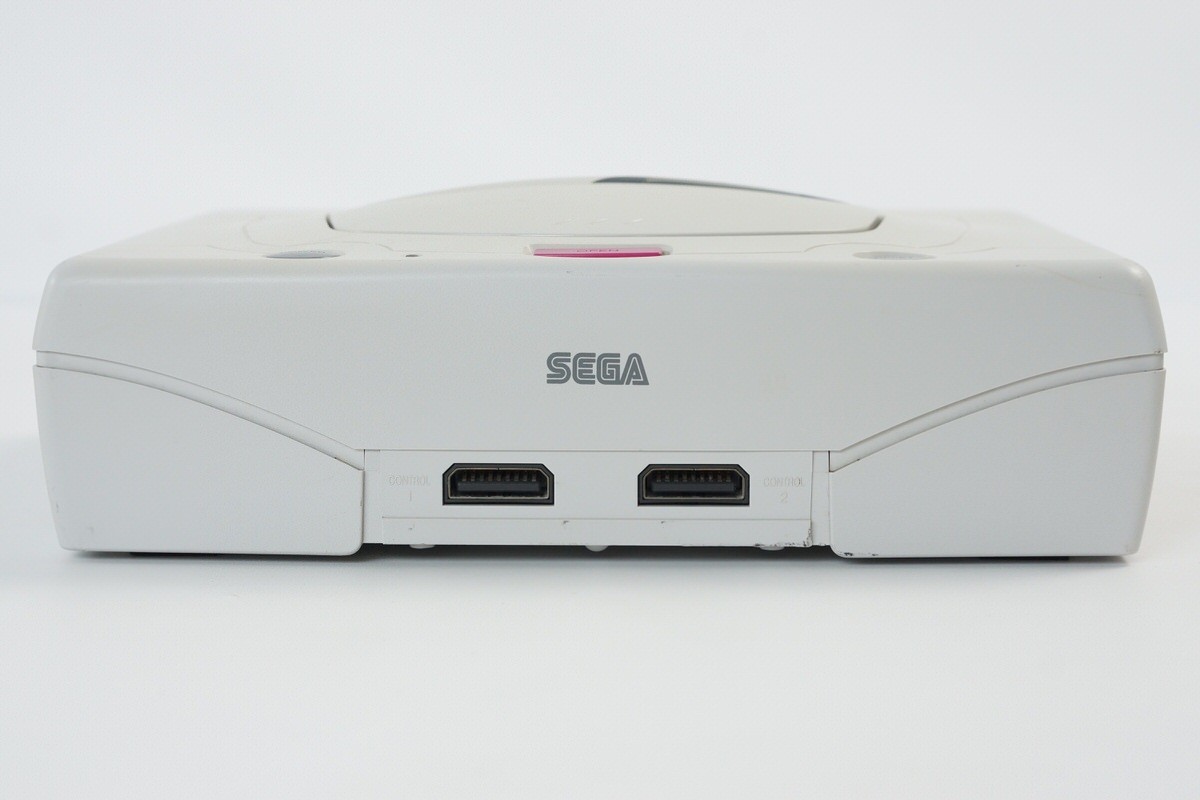 Sega Saturn WHITE Console FREE SHIPPING HST-3220 -NTSC-J CD- Tested System 83271
