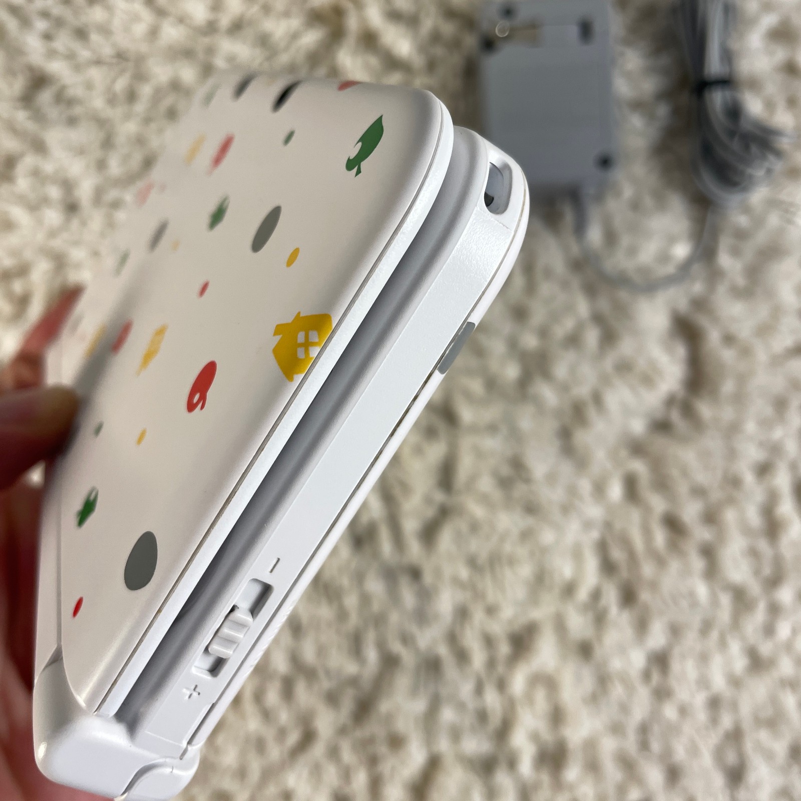 Nintendo 3DS XL Console Animal Crossing New Leaf Edition Handheld SPR-001 Tested