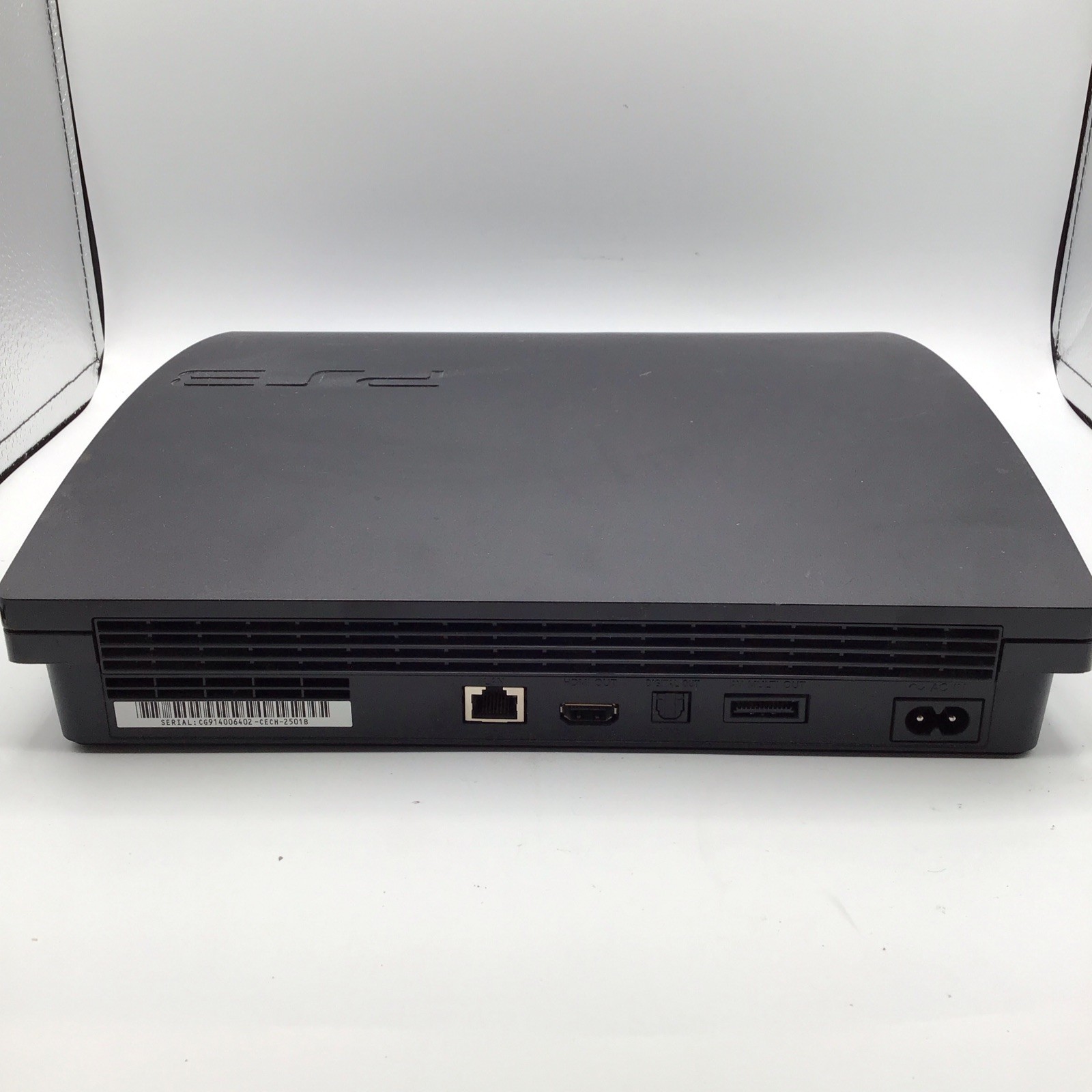 Sony PlayStation 3 PS3 Slim Console 320gb w/ Controller & Cables Used