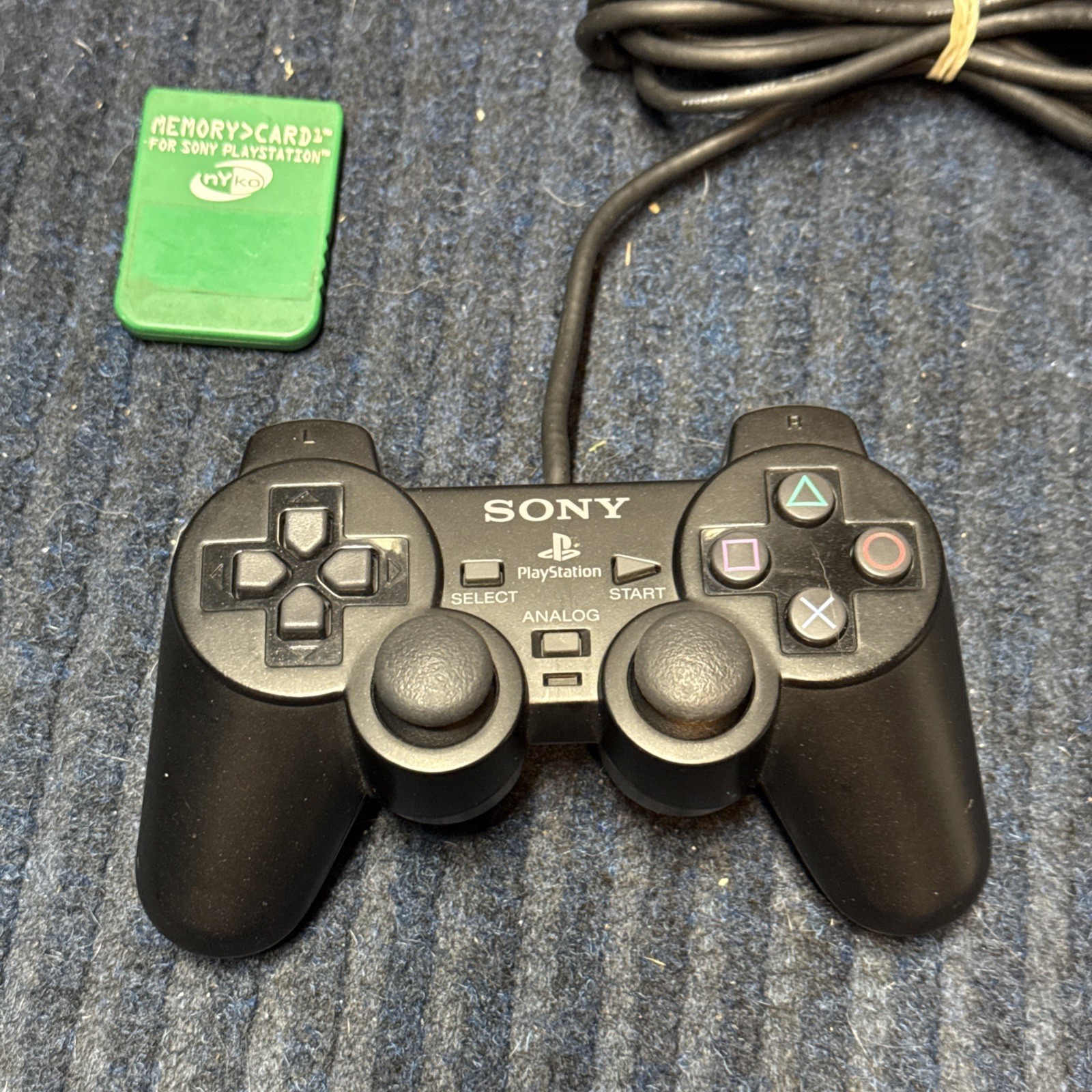 Sony PlayStation 2 PS2 Slim Console SCPH-75001 Bundle OEM Controller + Cables
