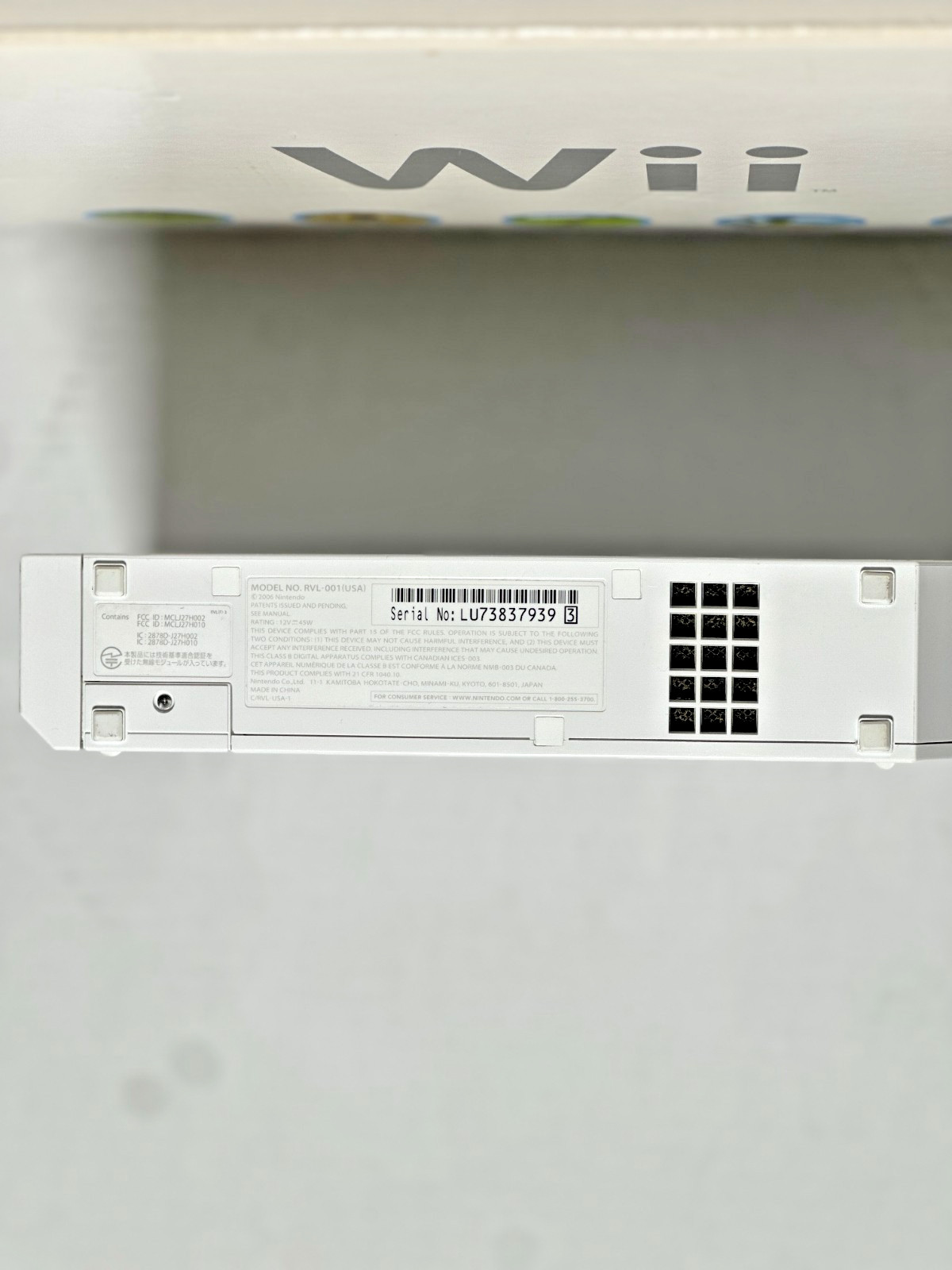 Nintendo Wii (Sports Game Not Included) White Console Working