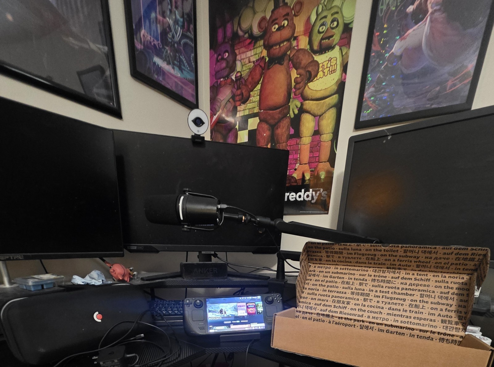 Steam Deck OLED 1TB + Official Valve Dock + 470GB microSD + Box & Charger