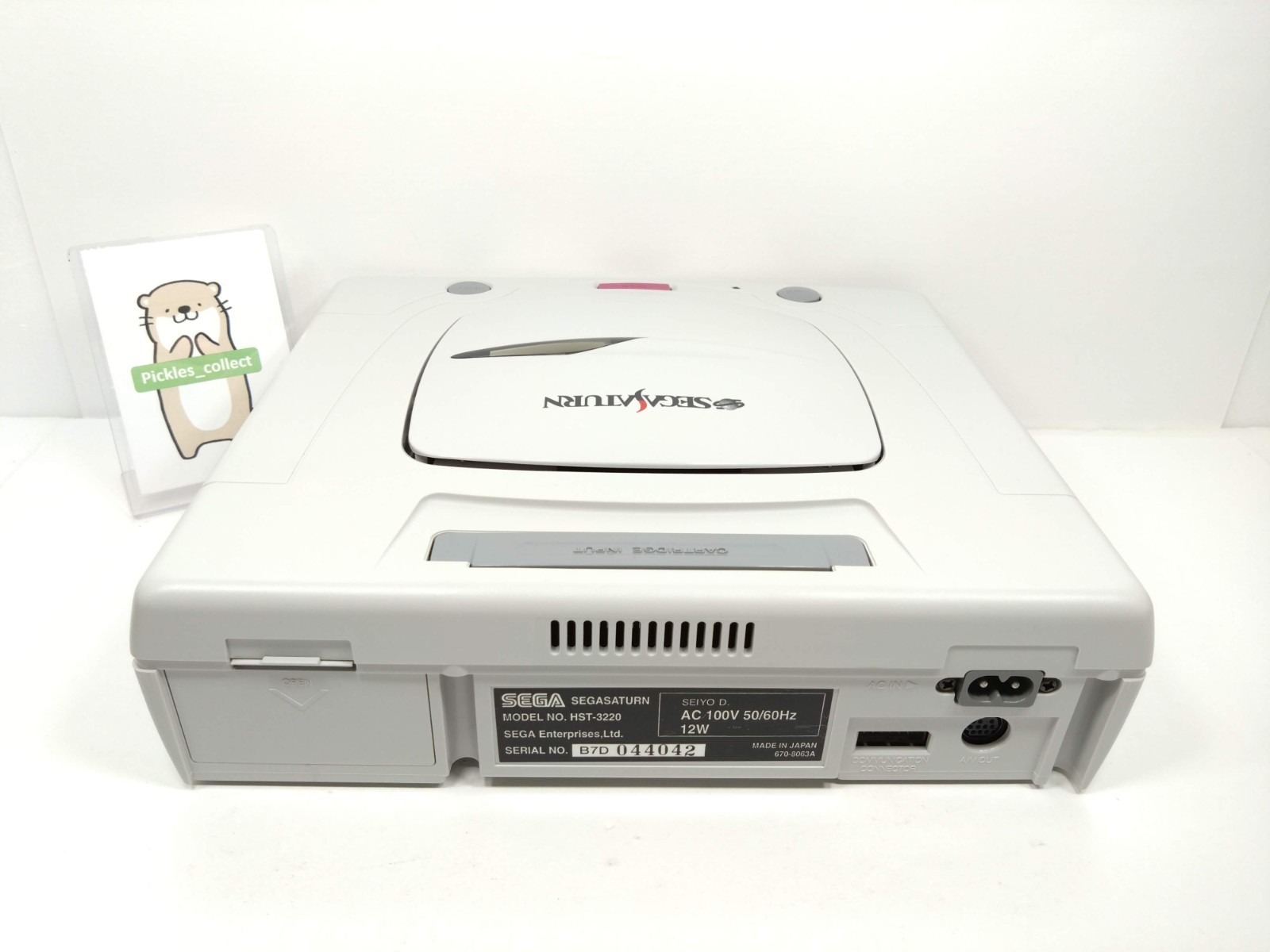 Sega Saturn White Console HST-3220 set Language Japanese Tested SEGA 0603H