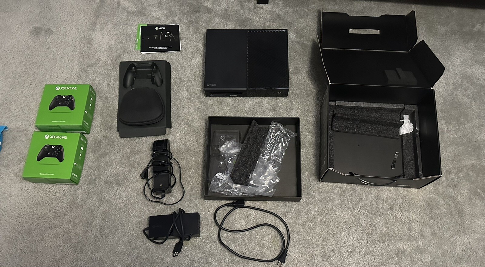 Microsoft Xbox One Elite Bundle 1TB Black Console + 2 Controllers