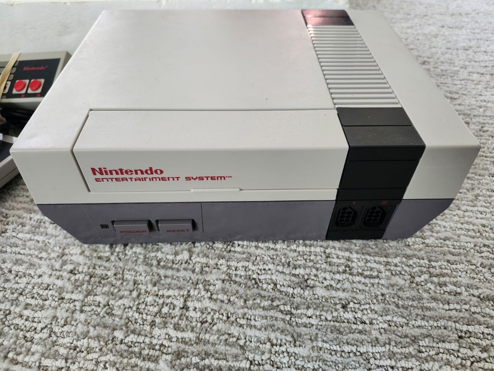 NES Nintendo Action Set Red Zapper System Console CIB Manuals Mario Duck Hunt