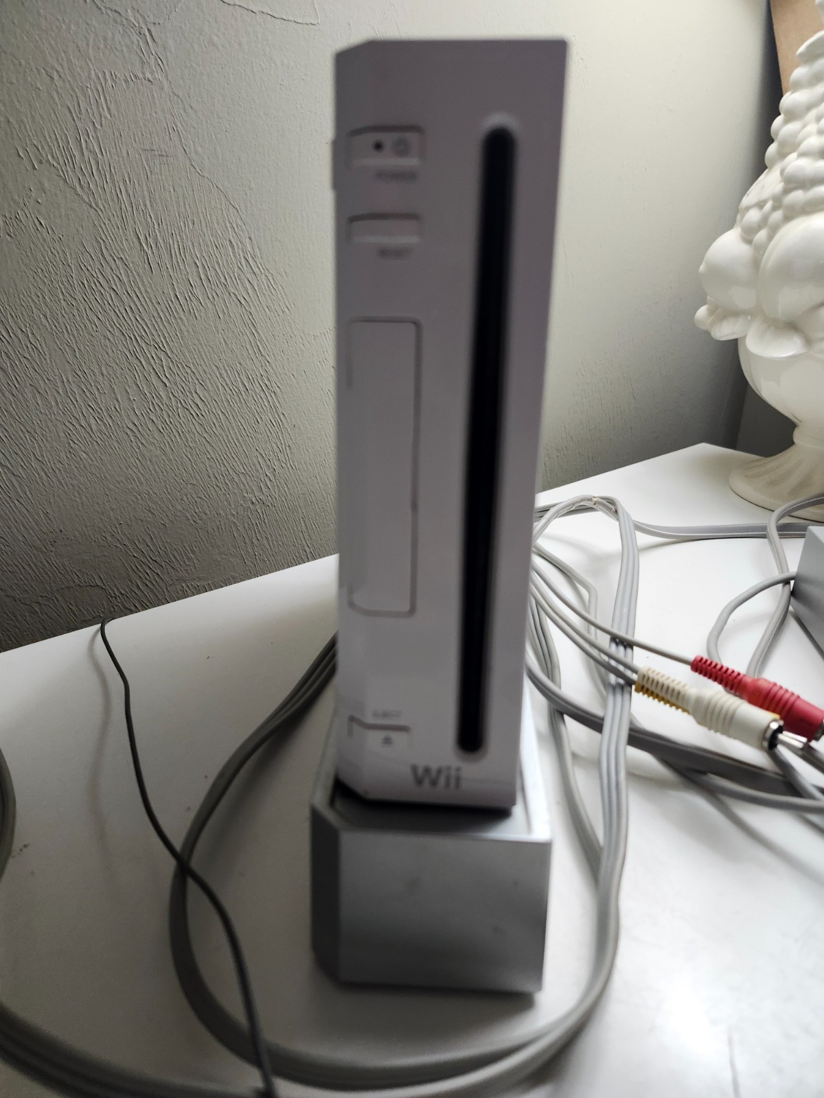 Nintendo Wii White Console (NTSC) Bundle Tested Working