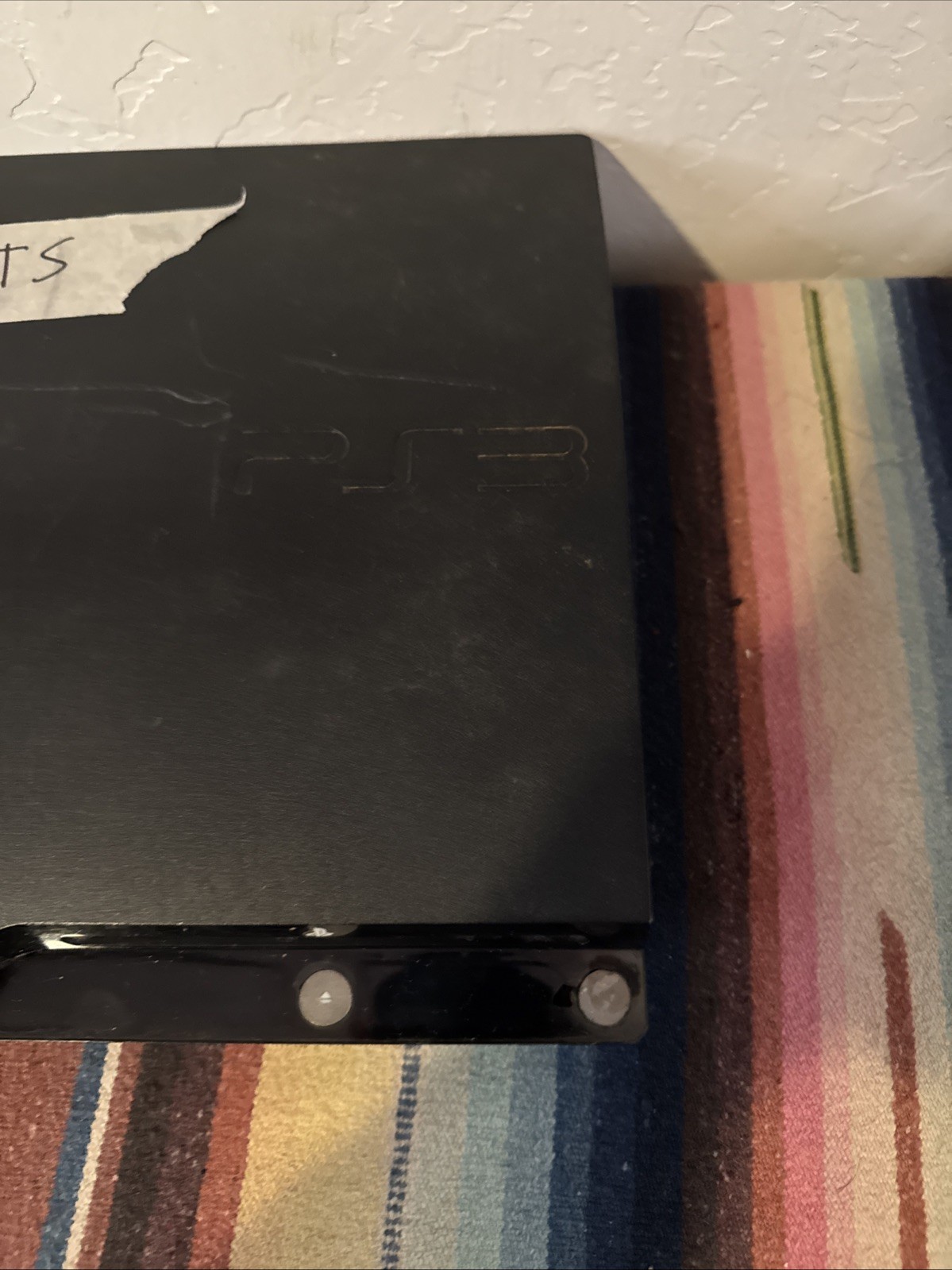 Sony PlayStation 3 PS3 Console Only (CECH-2001A) No Cords For Parts Repair