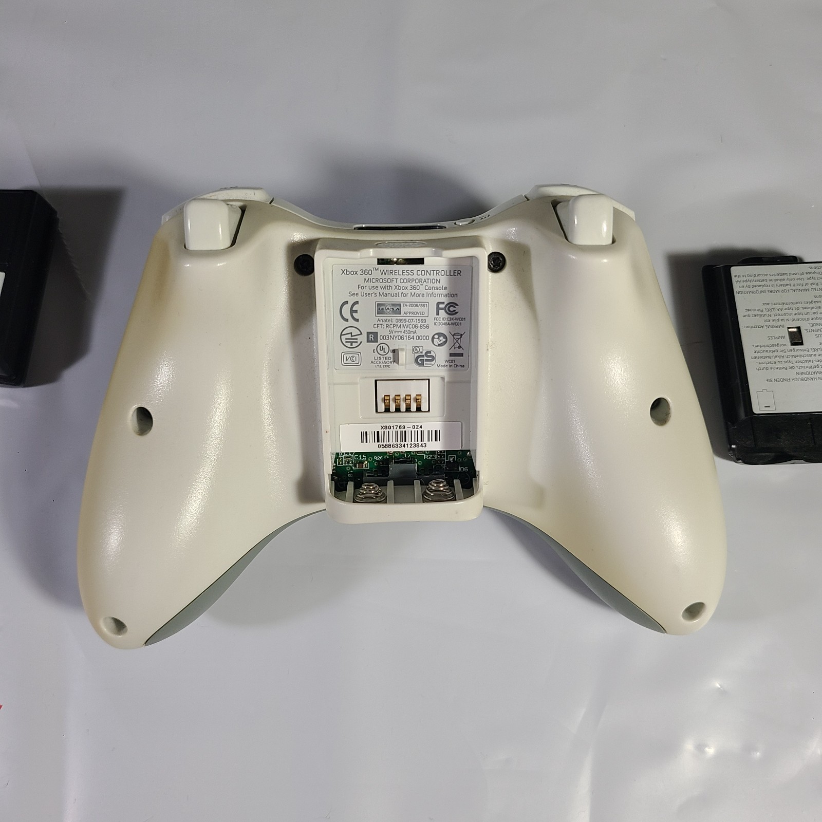 Microsoft Xbox 360 Pro White Console 60GB HDD Tested & Works